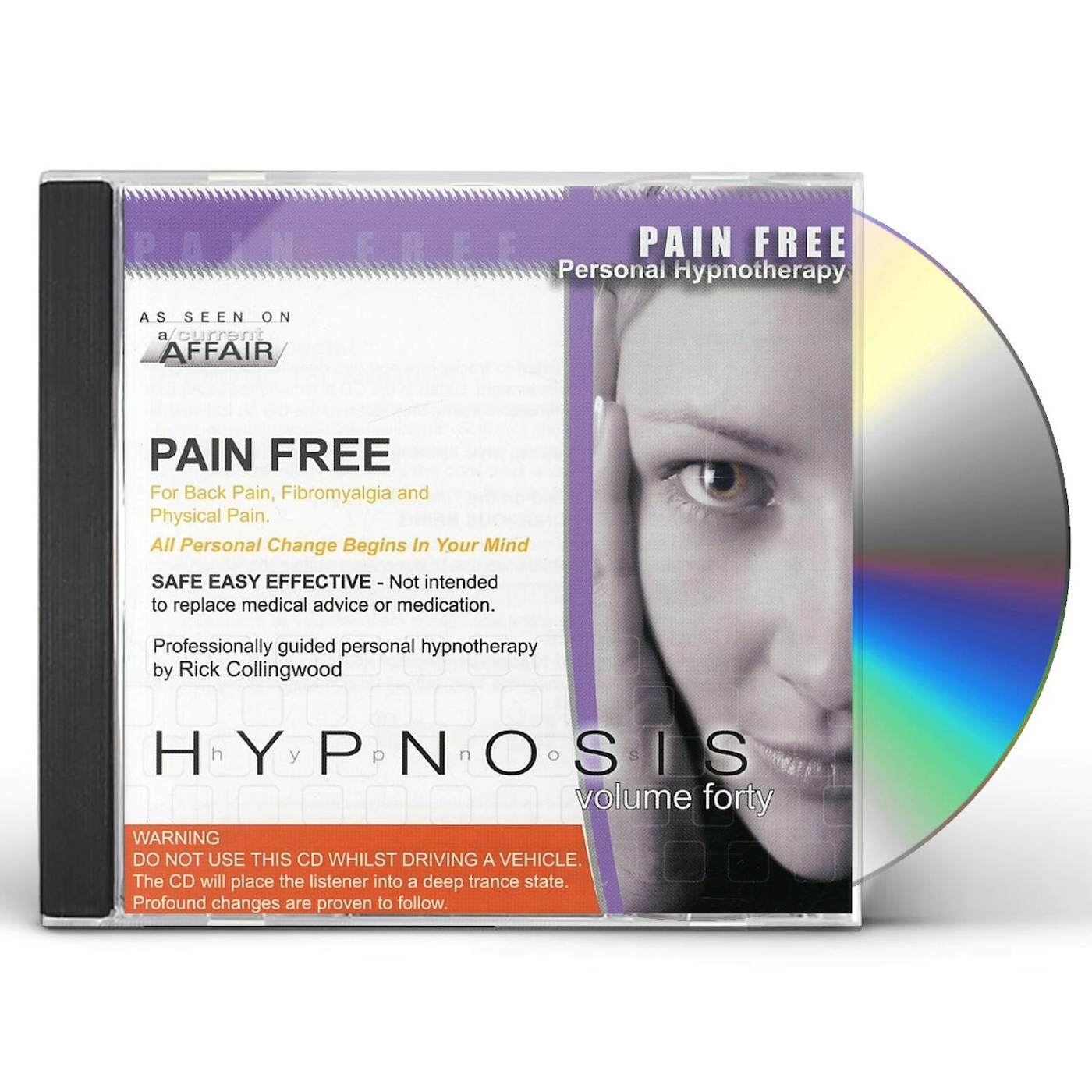 Rick Collingwood PAIN FREE HYPNOSIS CD