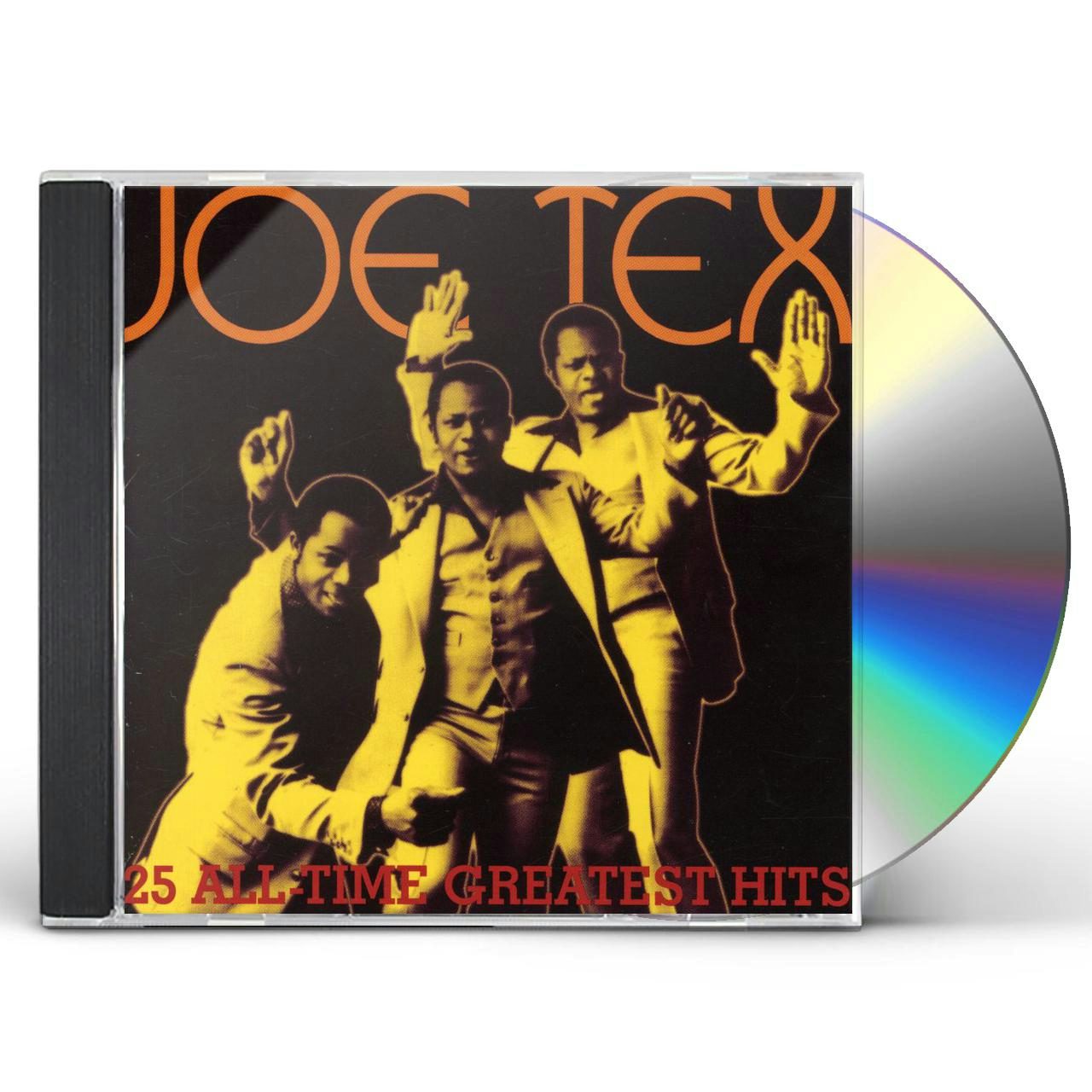 Joe Tex 25 ALL TIME GREATEST HITS CD