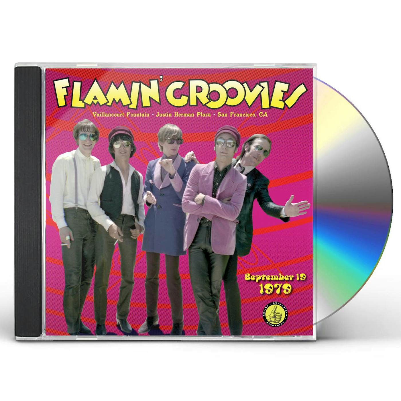 Flamin' Groovies LIVE FROM THE VAILLANCOURT FOUNTAINS SEPTEMBER 19 CD