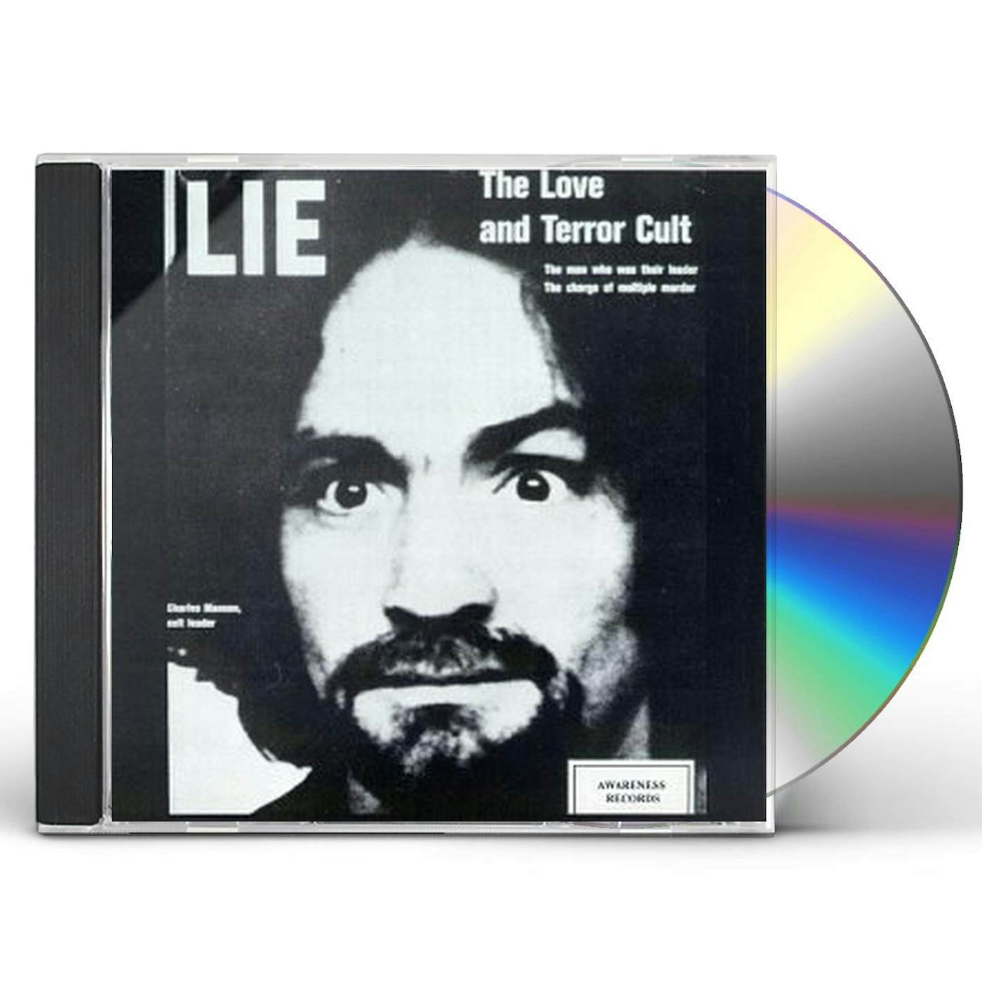 Charles Manson LOVE LIE & THE TERROR CULT CD