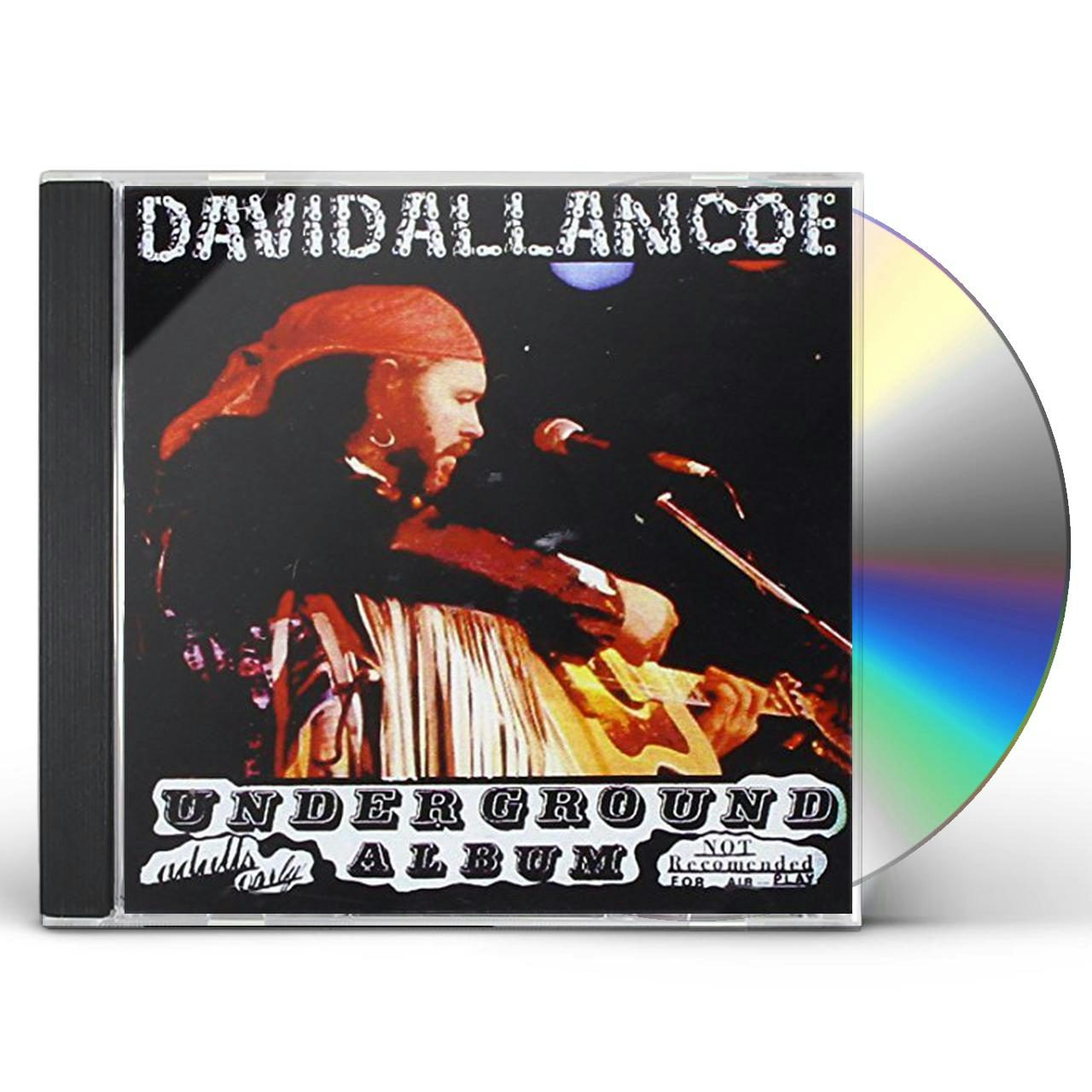 David Allan Coe UNDERGROUND ALBUM CD