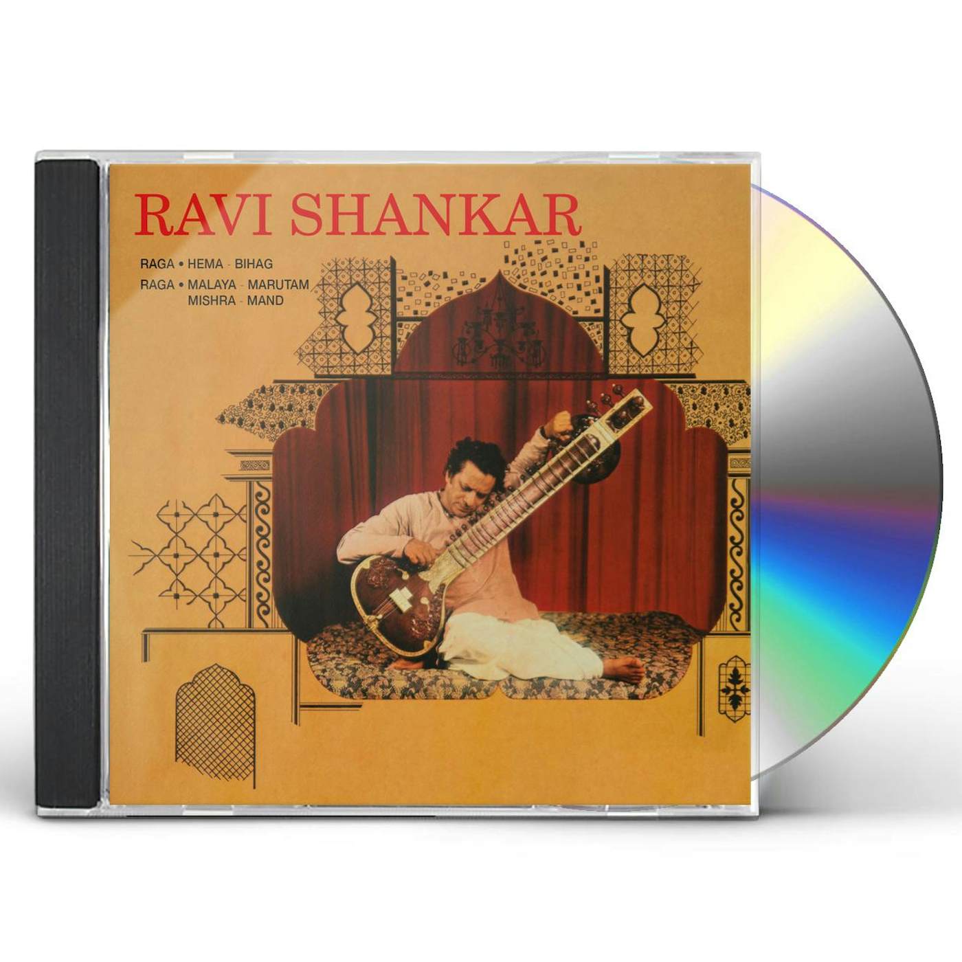 Ravi Shankar RAGA: HEMA-BIHAG / MALAYA MARUTAM / MISHRA-MAND CD