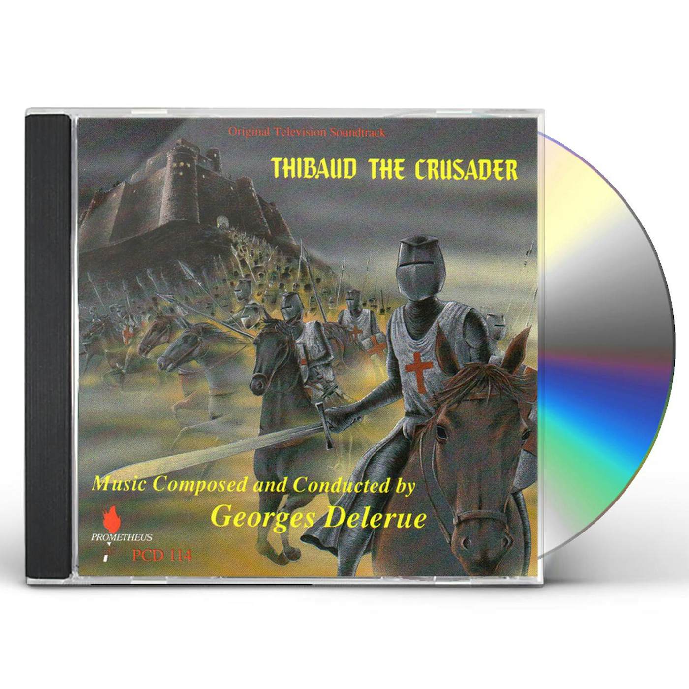 Georges Delerue THIBAUD THE CRUSADER / Original Soundtrack CD