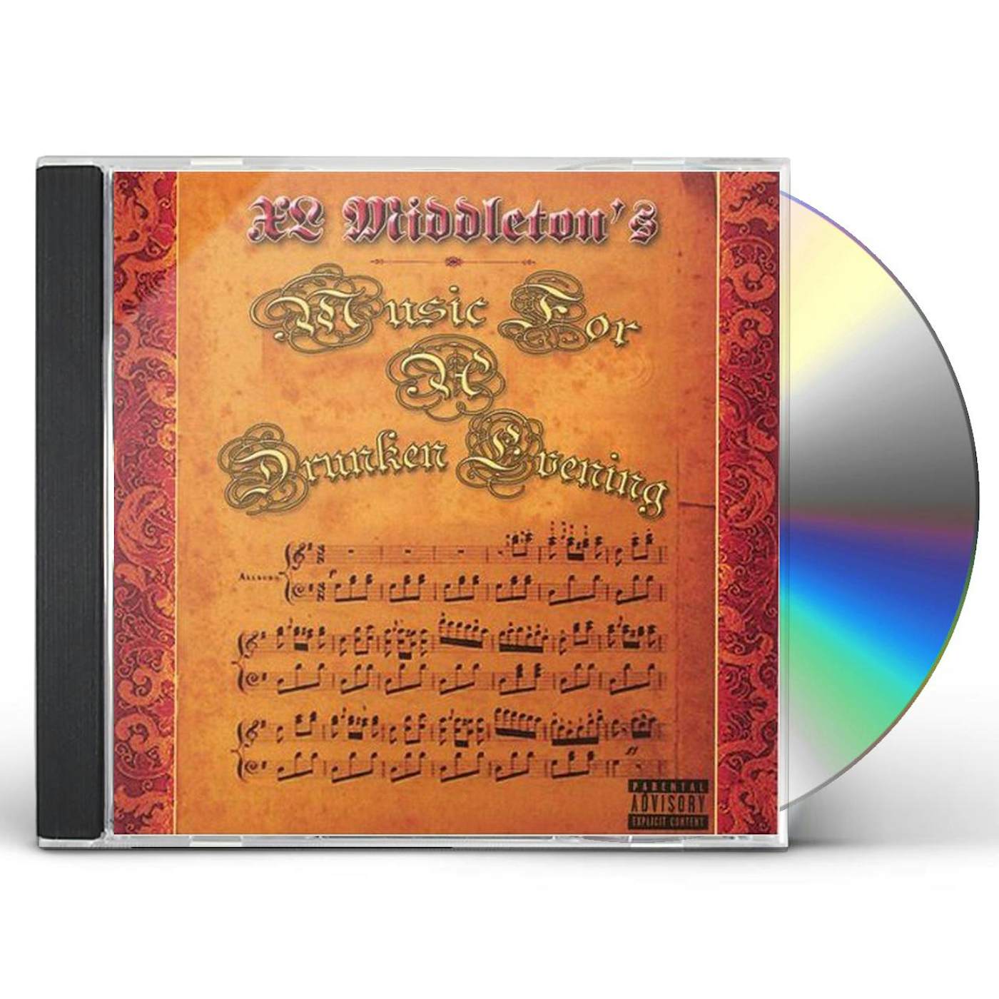 XL Middleton MUSIC 4 A DRUNKEN EVENING CD