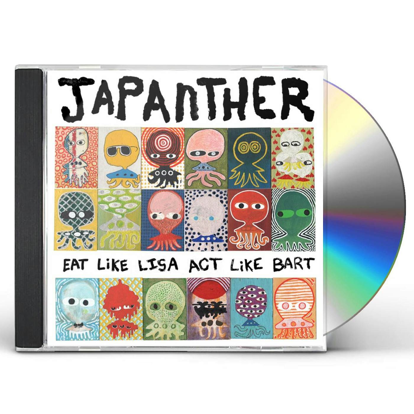 Japanther EAT LIKE LISA ACT LIKE BART CD