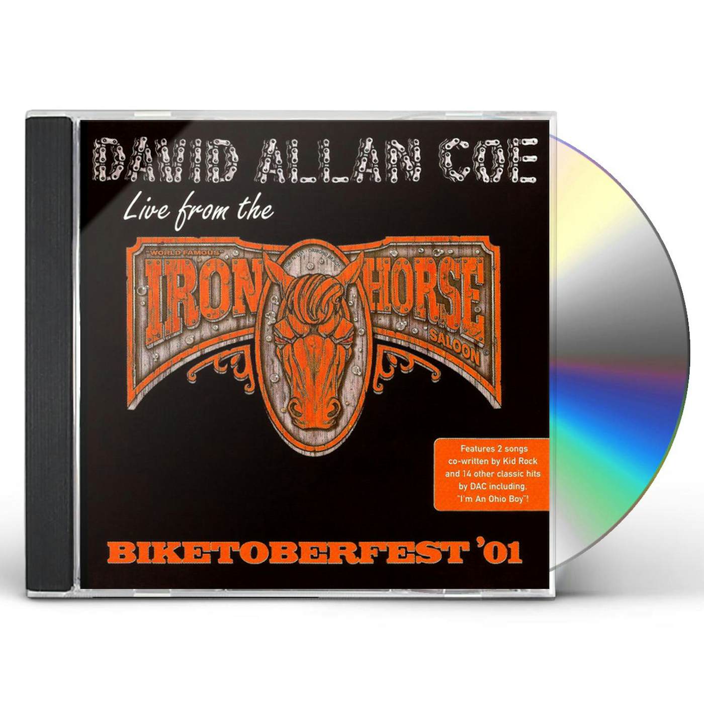 David Allan Coe LIVE AT THE IRON HORSE SALOON CD