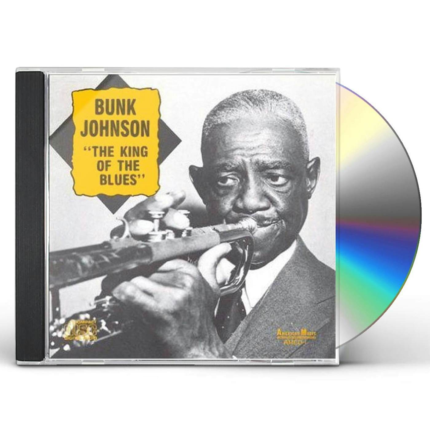 Bunk Johnson KING OF BLUES CD