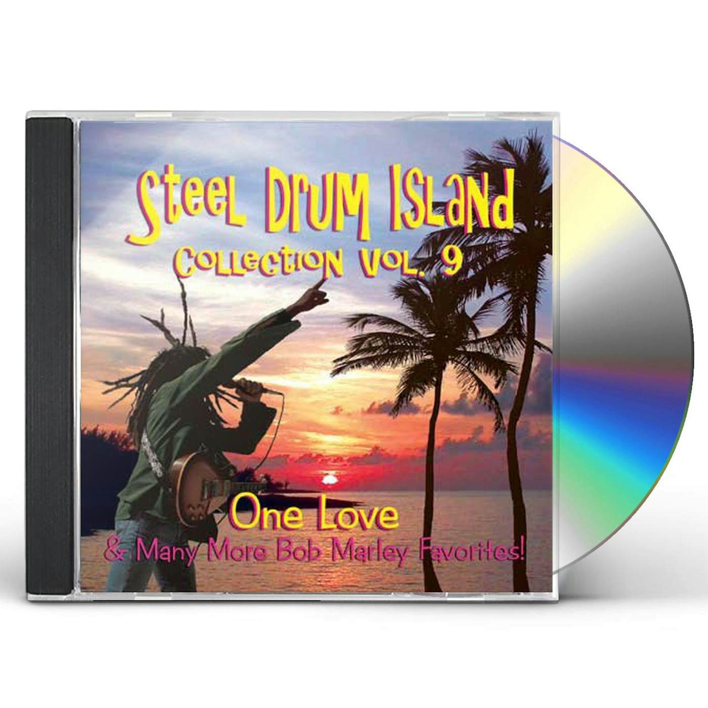 Steel Drum Island ONE LOVE & MORE BOB MARLEY FAVORITES 9 CD