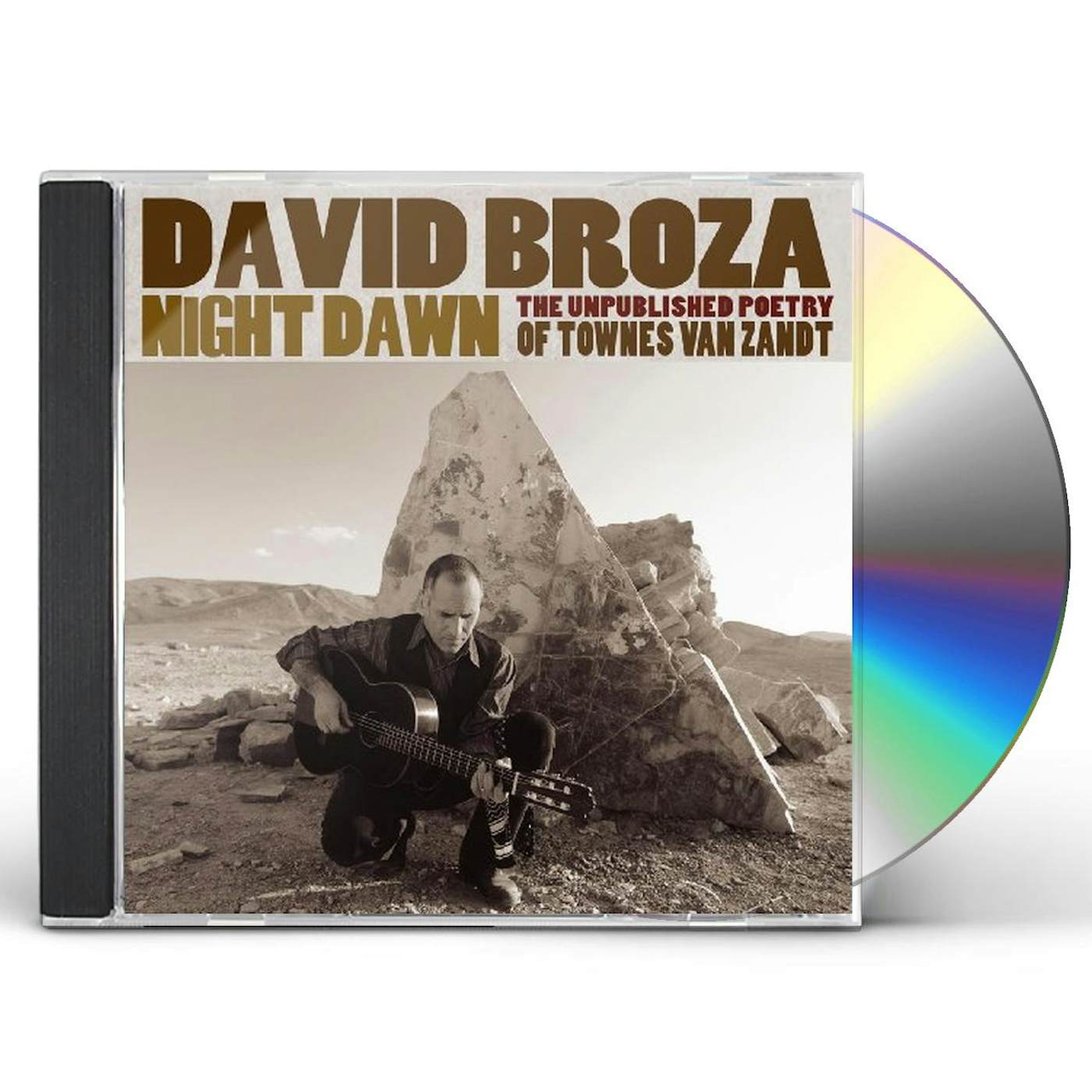 David Broza NIGHT DAWN: UNPUBLISHED POETRY OF TOWNES VAN ZANDT CD