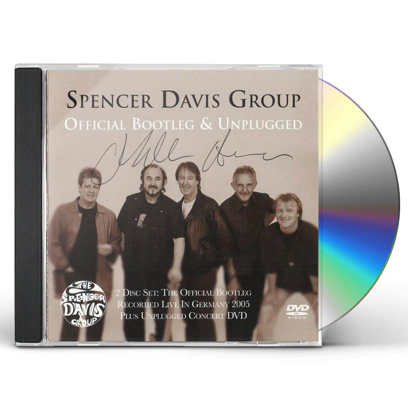 The Spencer Davis Group OFFICIALBOOTLEG & UNPLUGGED CD
