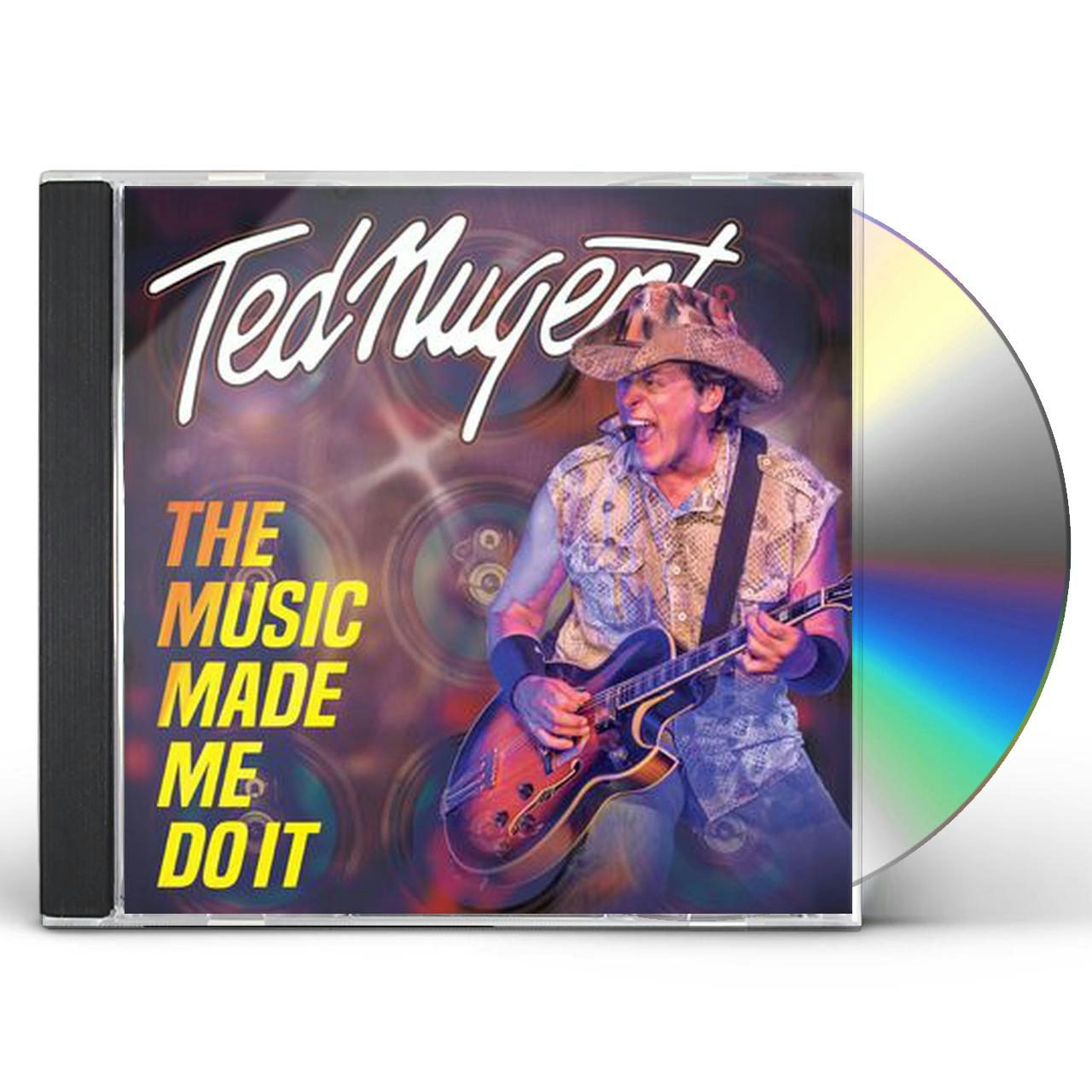 Ted Nugent MUSIC MADE ME DO IT (CD/DVD) CD