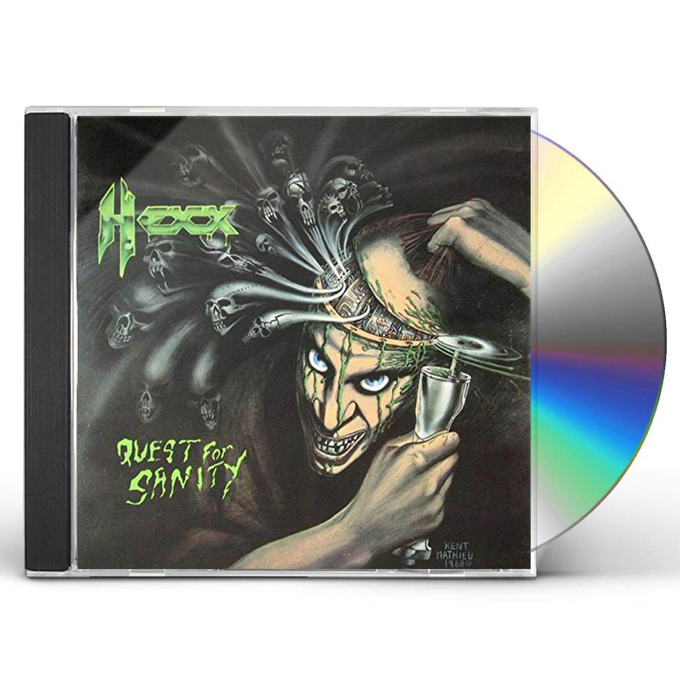 Hexx QUEST FOR SANITY & WATERY GRAVES CD