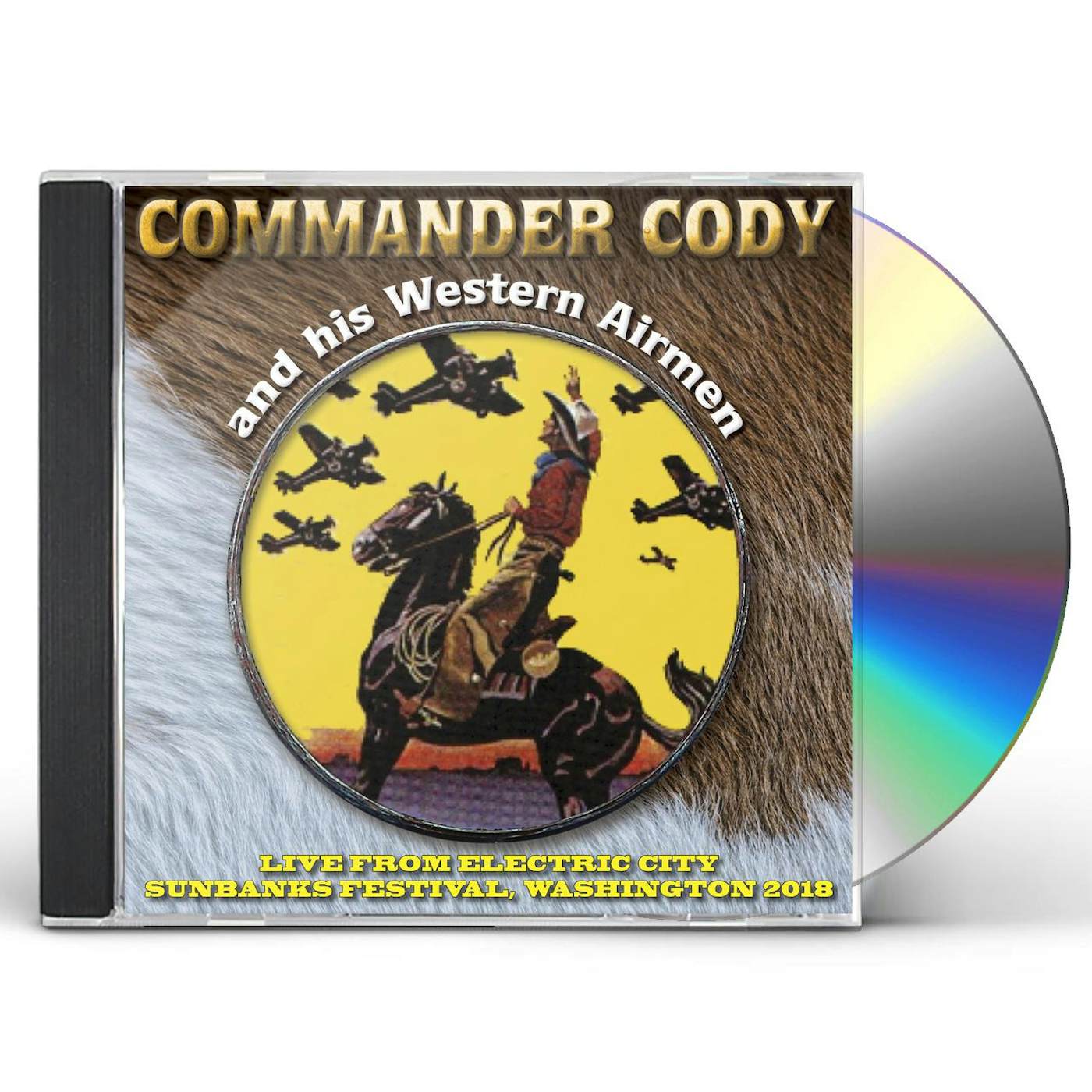 Commander Cody LIVE FROM ELECTRIC CITY CD