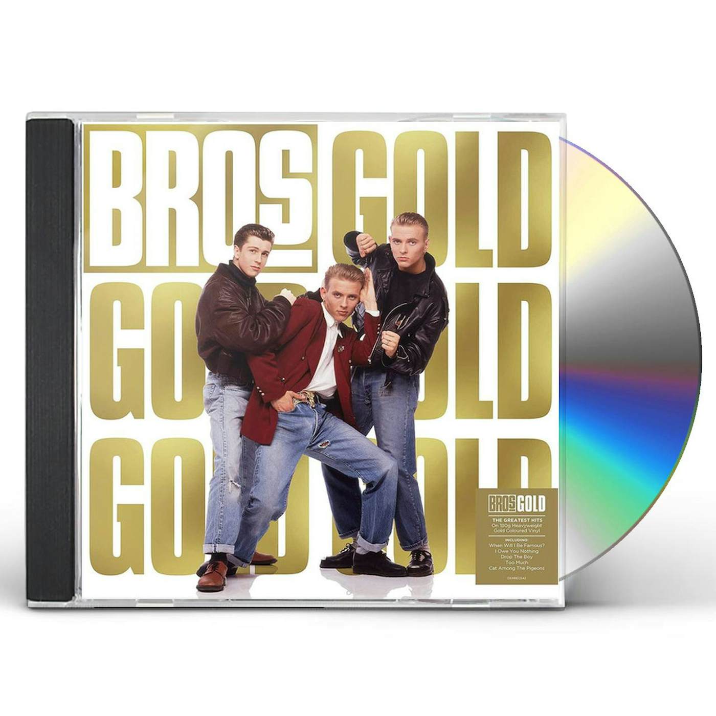 BROS Gold Vinyl Record
