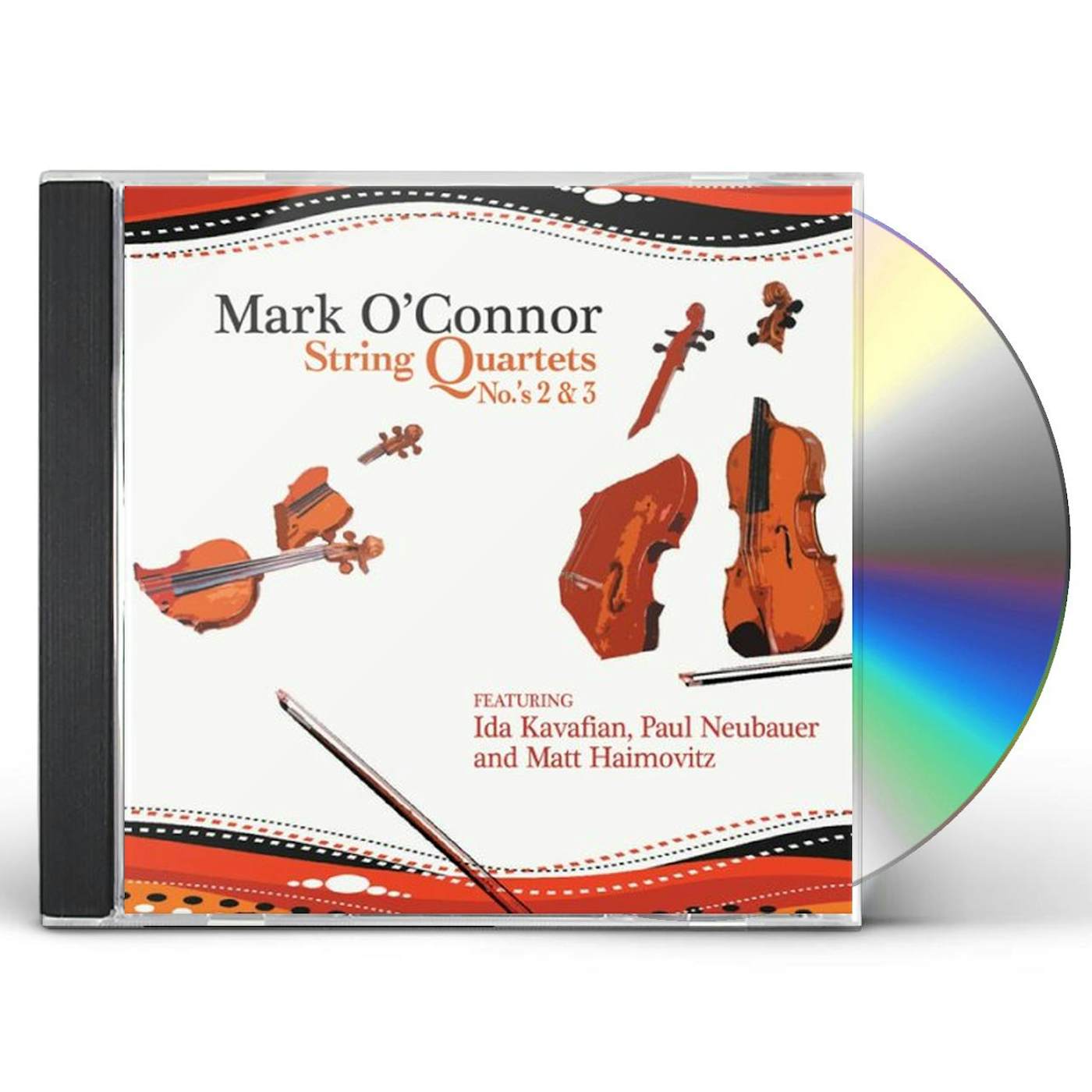Mark O'Connor STRING QUARTETS NO'S 2 & 3 CD