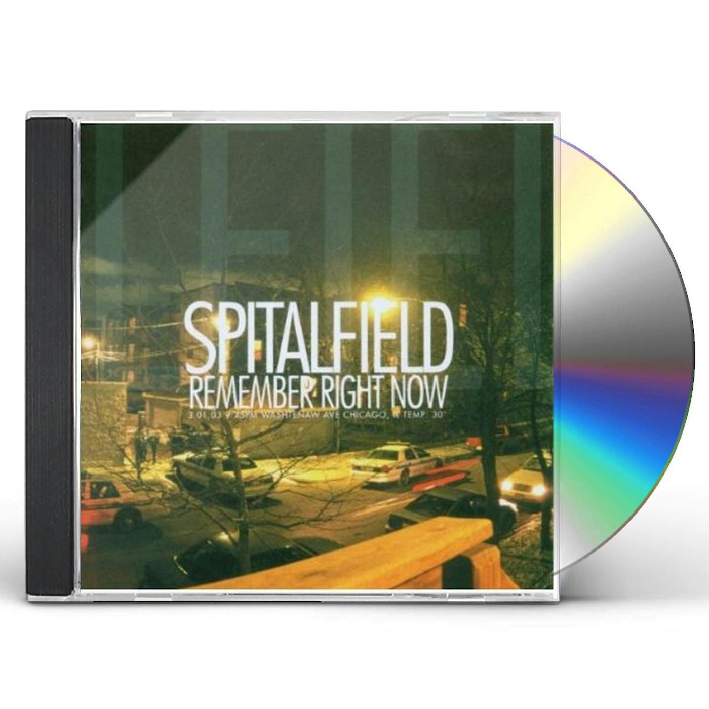 Spitalfield REMEMBER RIGHT NOW CD