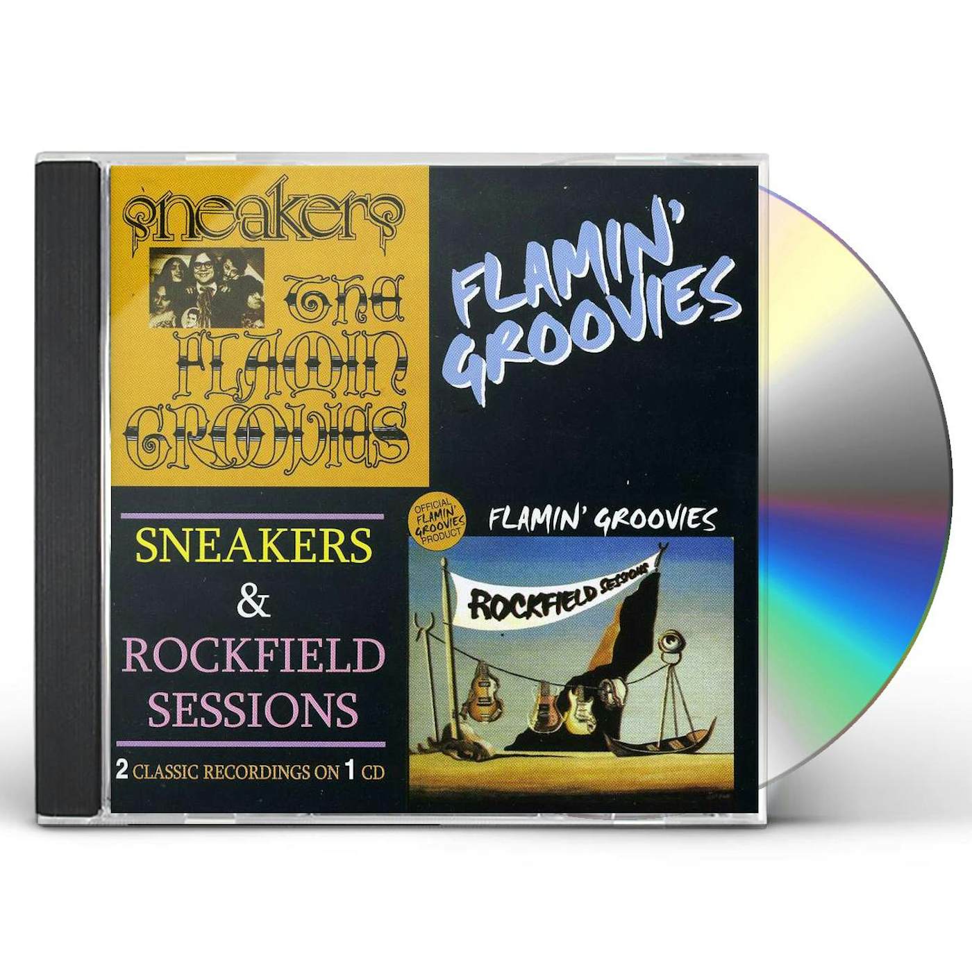 Flamin' Groovies SNEAKERS & ROCKFIELD SESSIONS CD