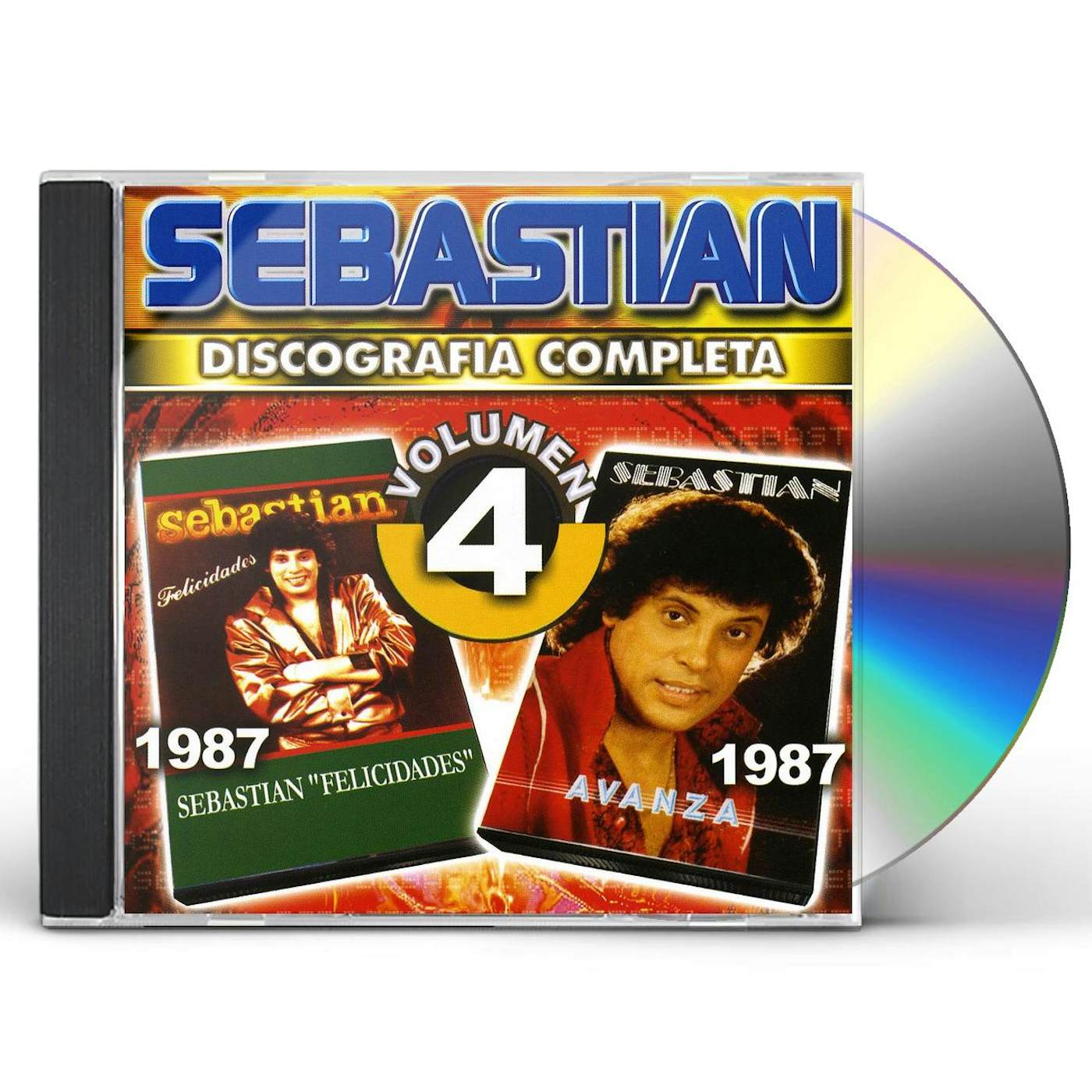 SebastiAn DISCOGRAFIA COMPLETA 4 CD