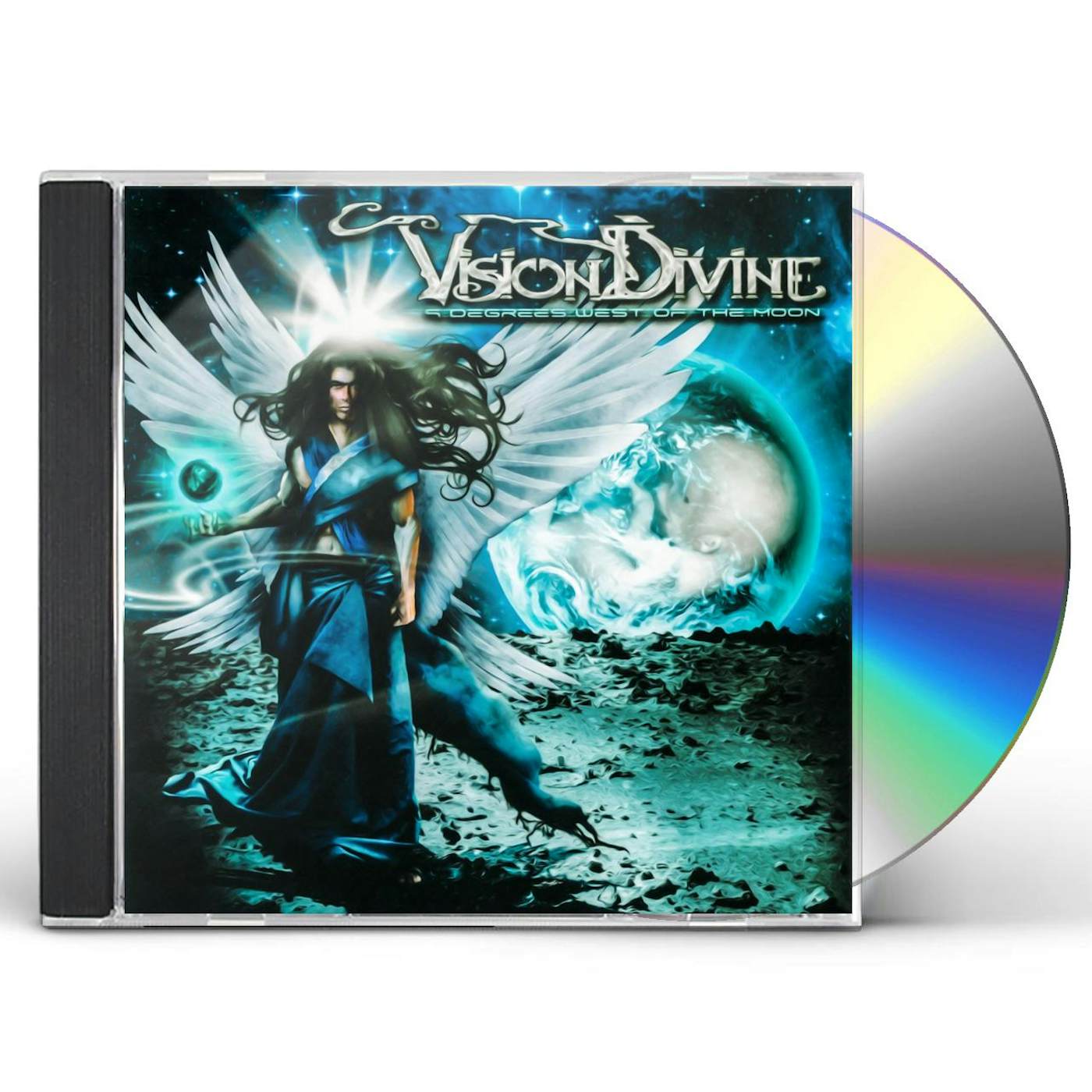 Vision Divine 9 Degrees West Of The Moon CD