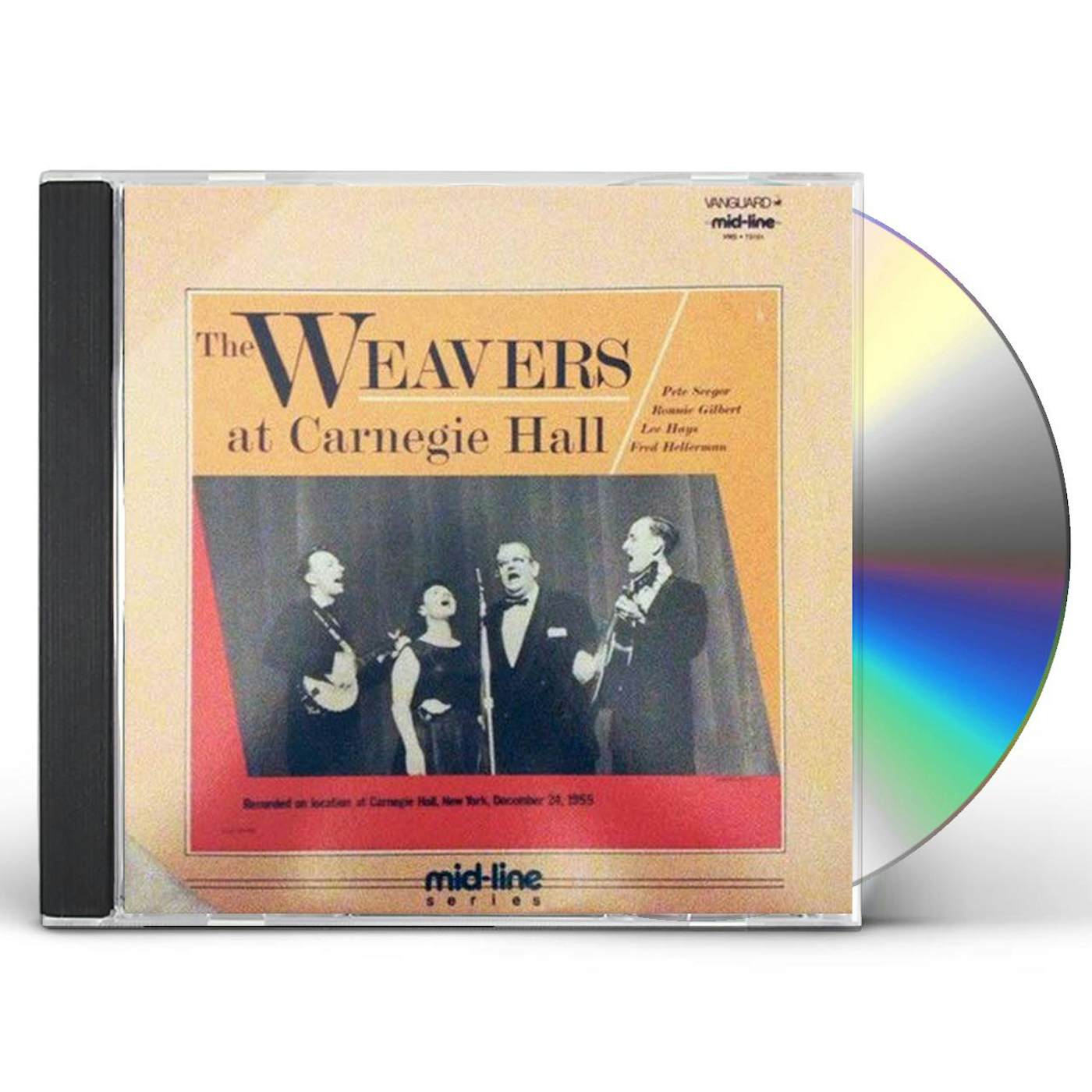 Weavers AT CARNEGIE HALL COMPLETE CD