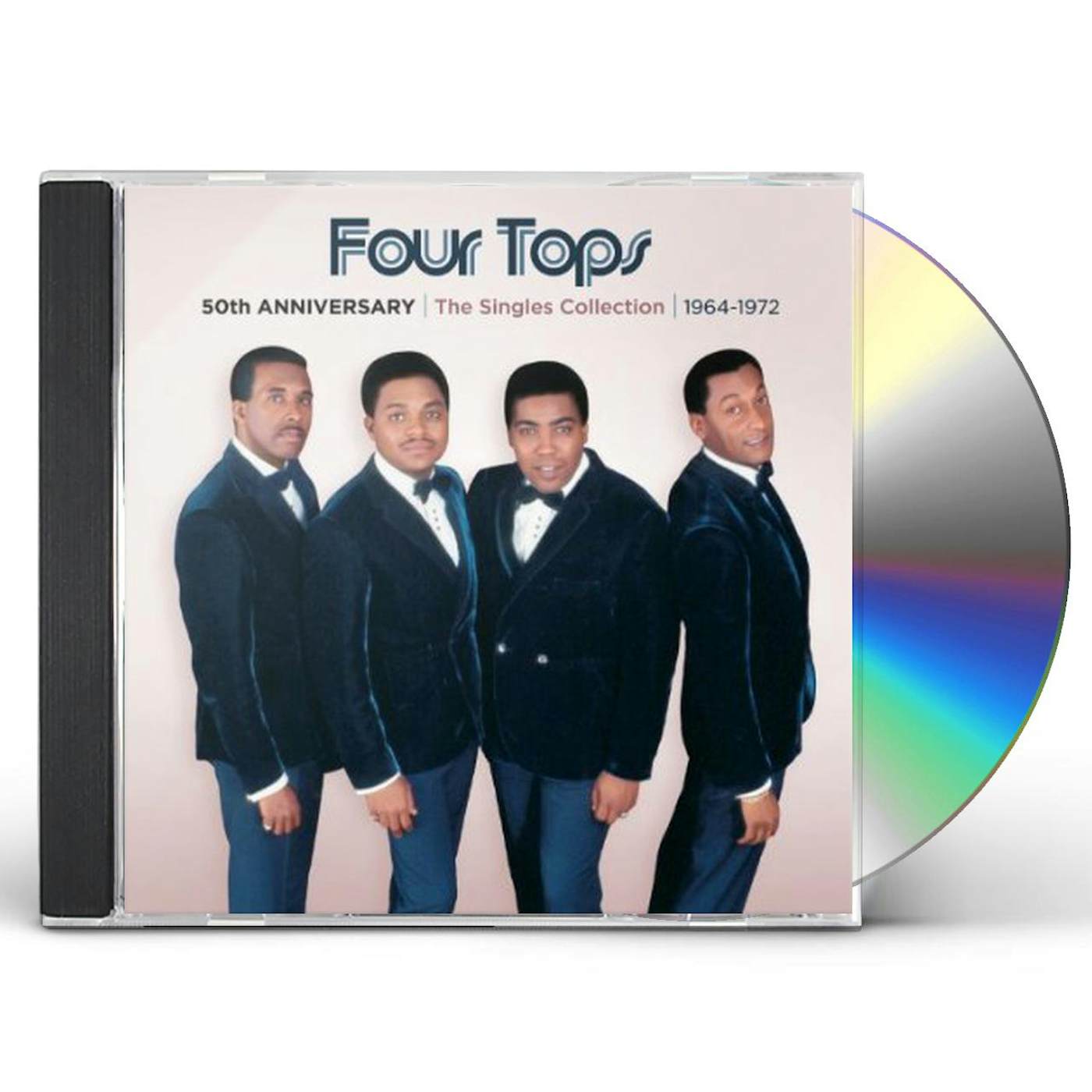 Four Tops 50TH ANNIVERSARY: SINGLES COLLECTION 1964-1972 CD