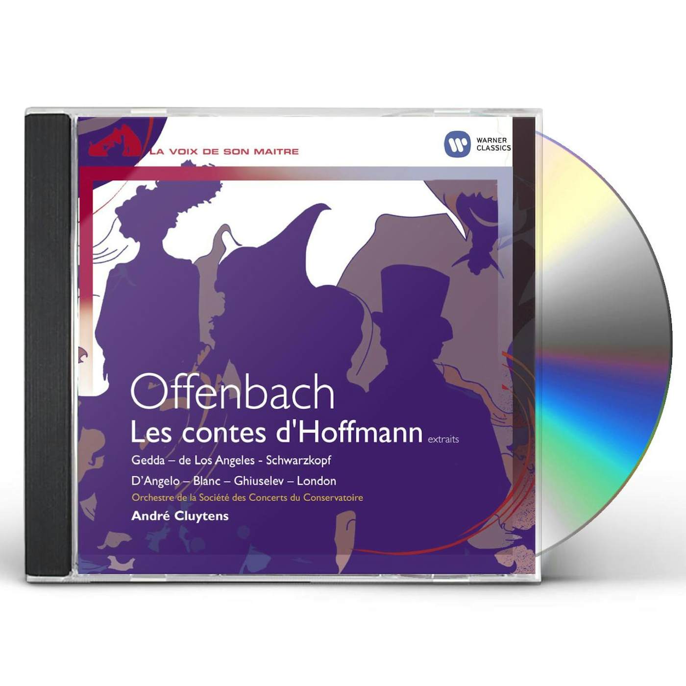 Offenbach CONTES D'HOFFMANN (E) - GEDDA, D'ANGELO, SCHWARZKO CD