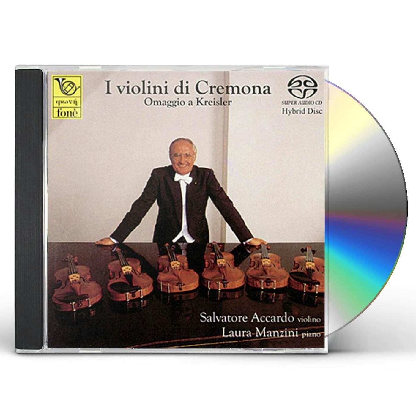 Salvatore Accardo I VIOLINI DI CREMONA OMAGGIO A KREISLER 2 Super Audio CD