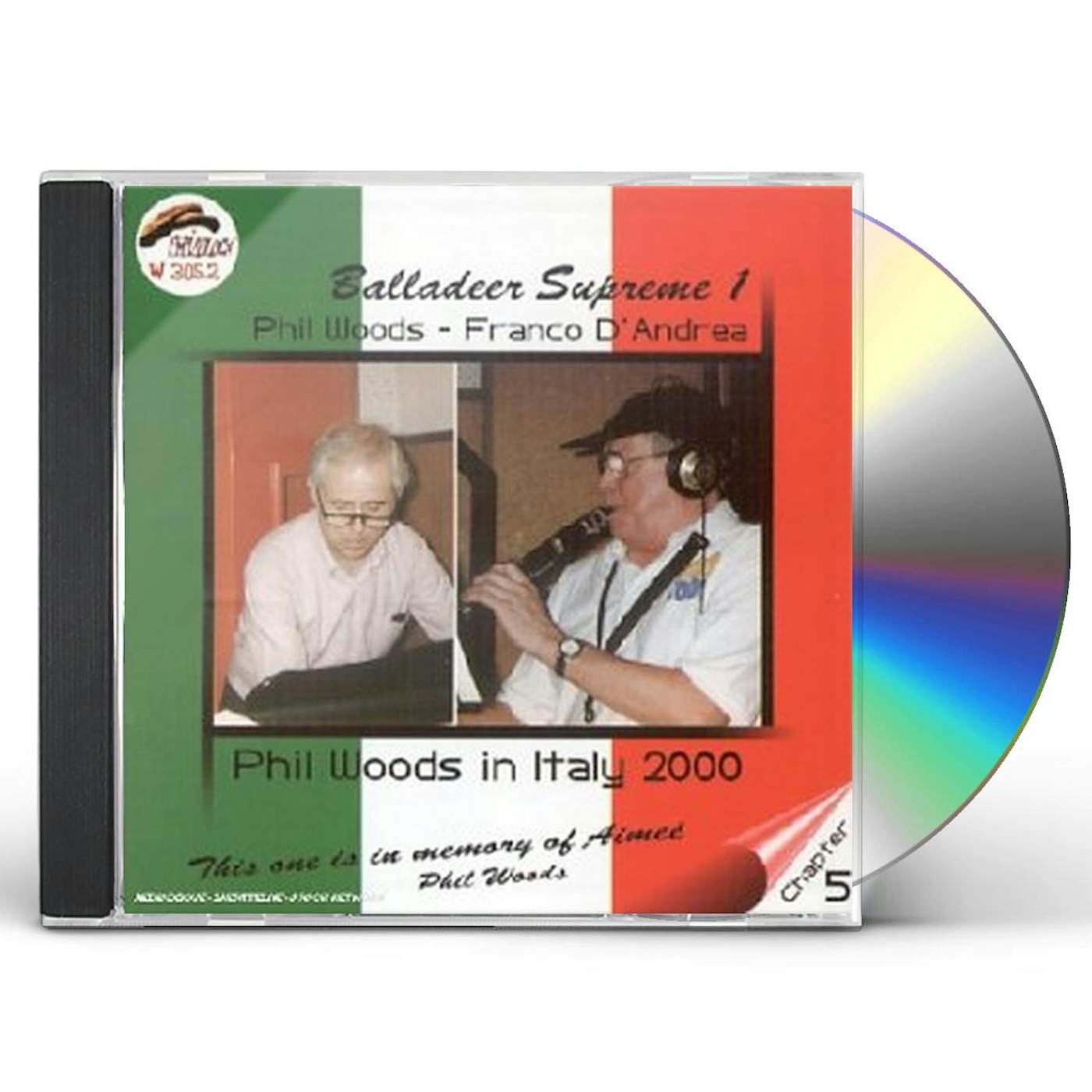 Phil Woods BALLADEER SUPREME 1 CD