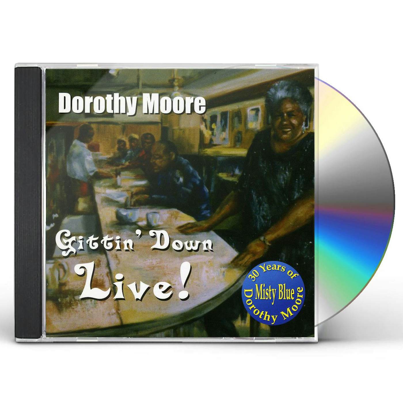 Dorothy Moore GITTIN DOWN LIVE CD