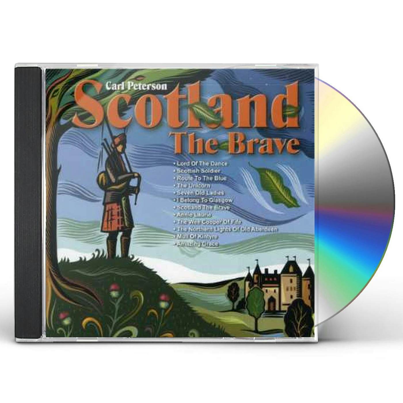 Carl Peterson SCOTLAND THE BRAVE CD