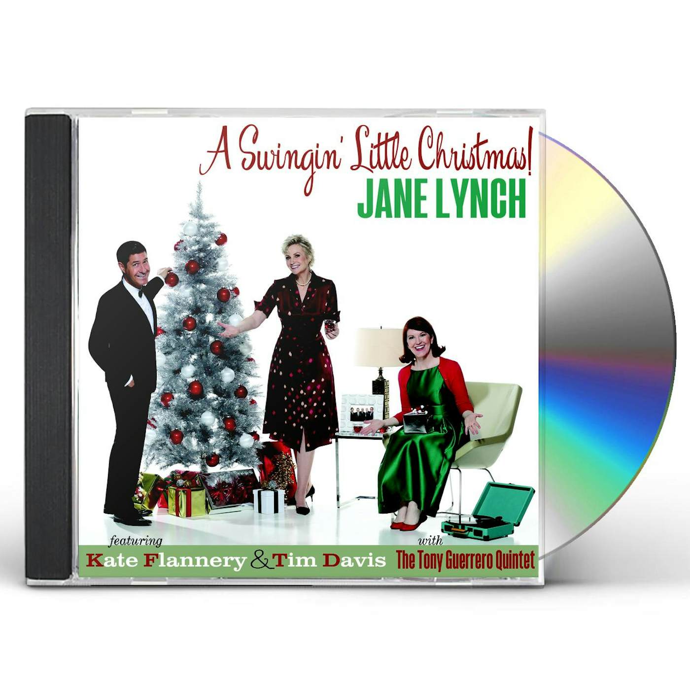 Jane Lynch SWINGIN' LITTLE CHRISTMAS CD