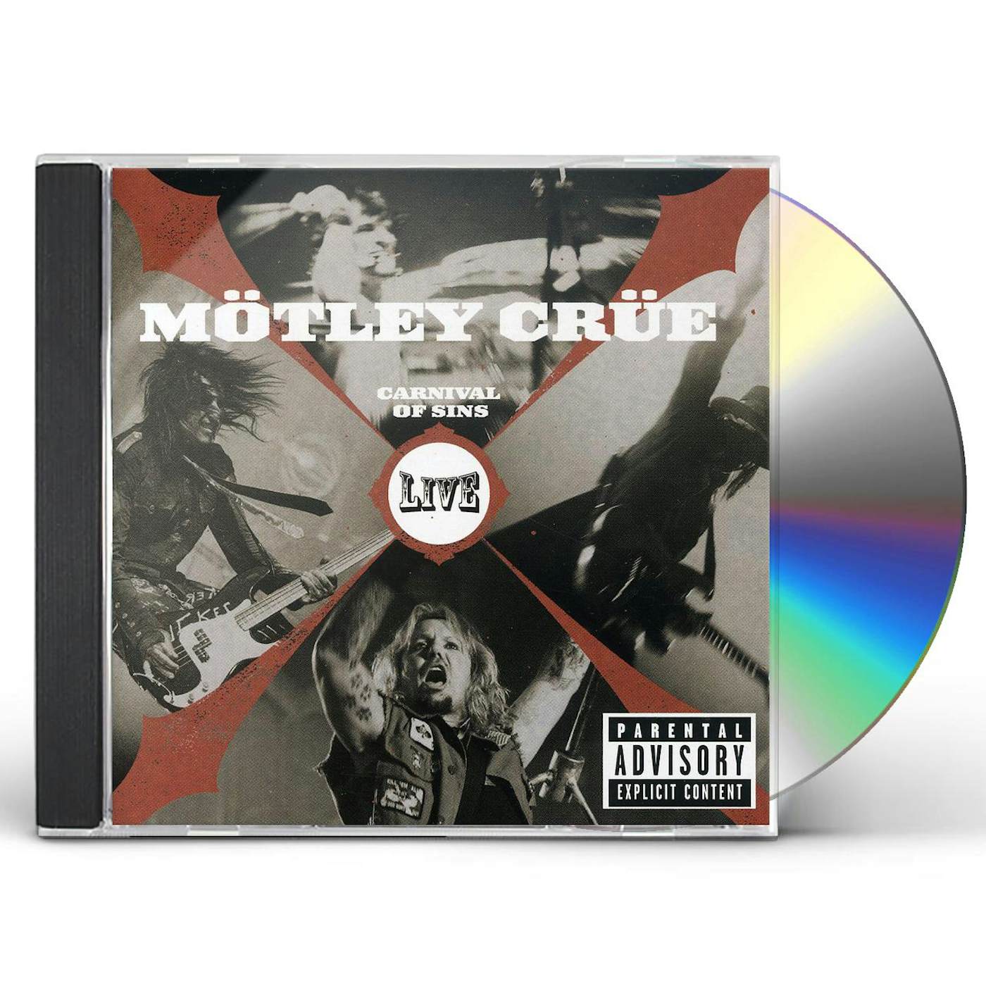 Mötley Crüe CARNIVAL OF SINS: LIVE CD