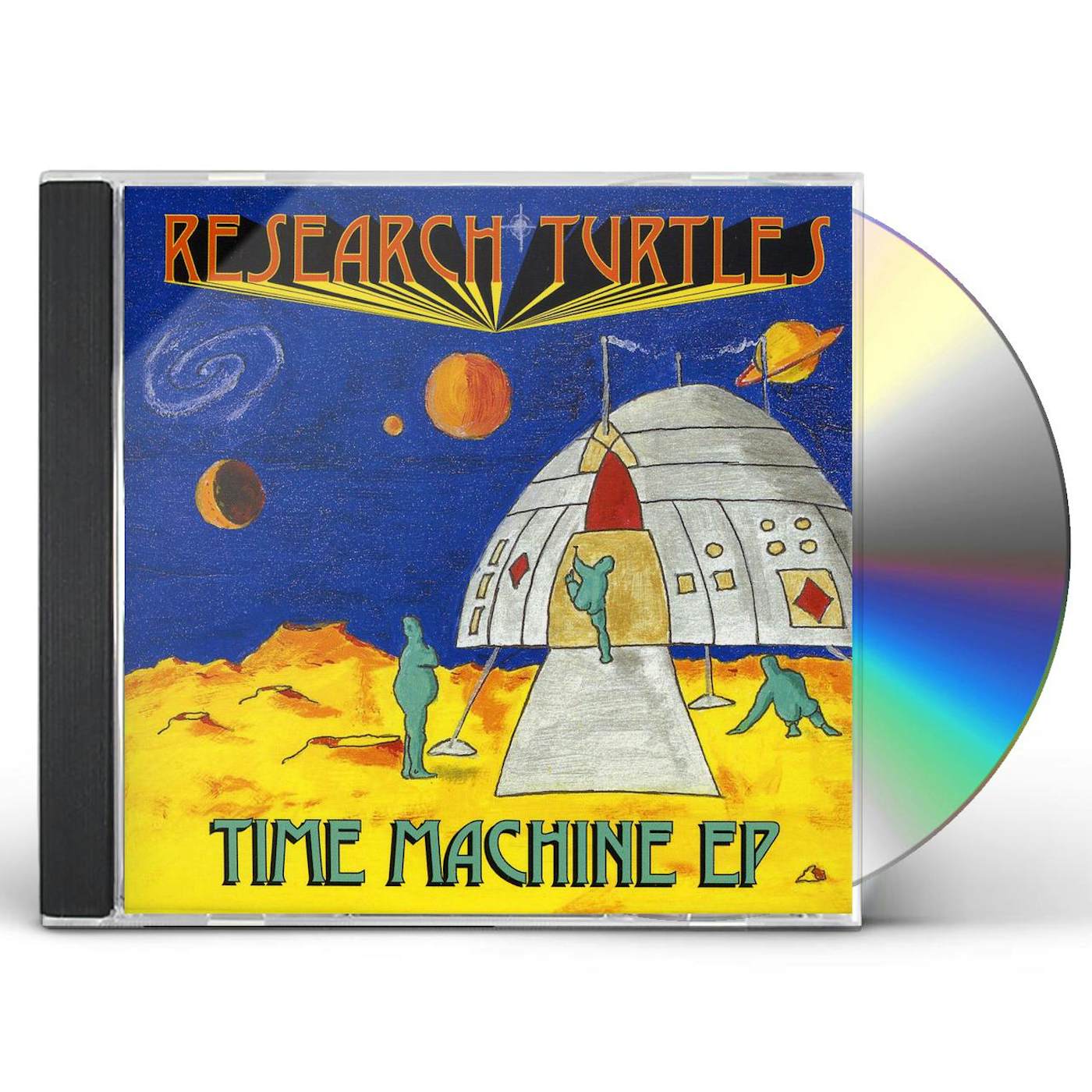 Research Turtles TIME MACHINE EP CD