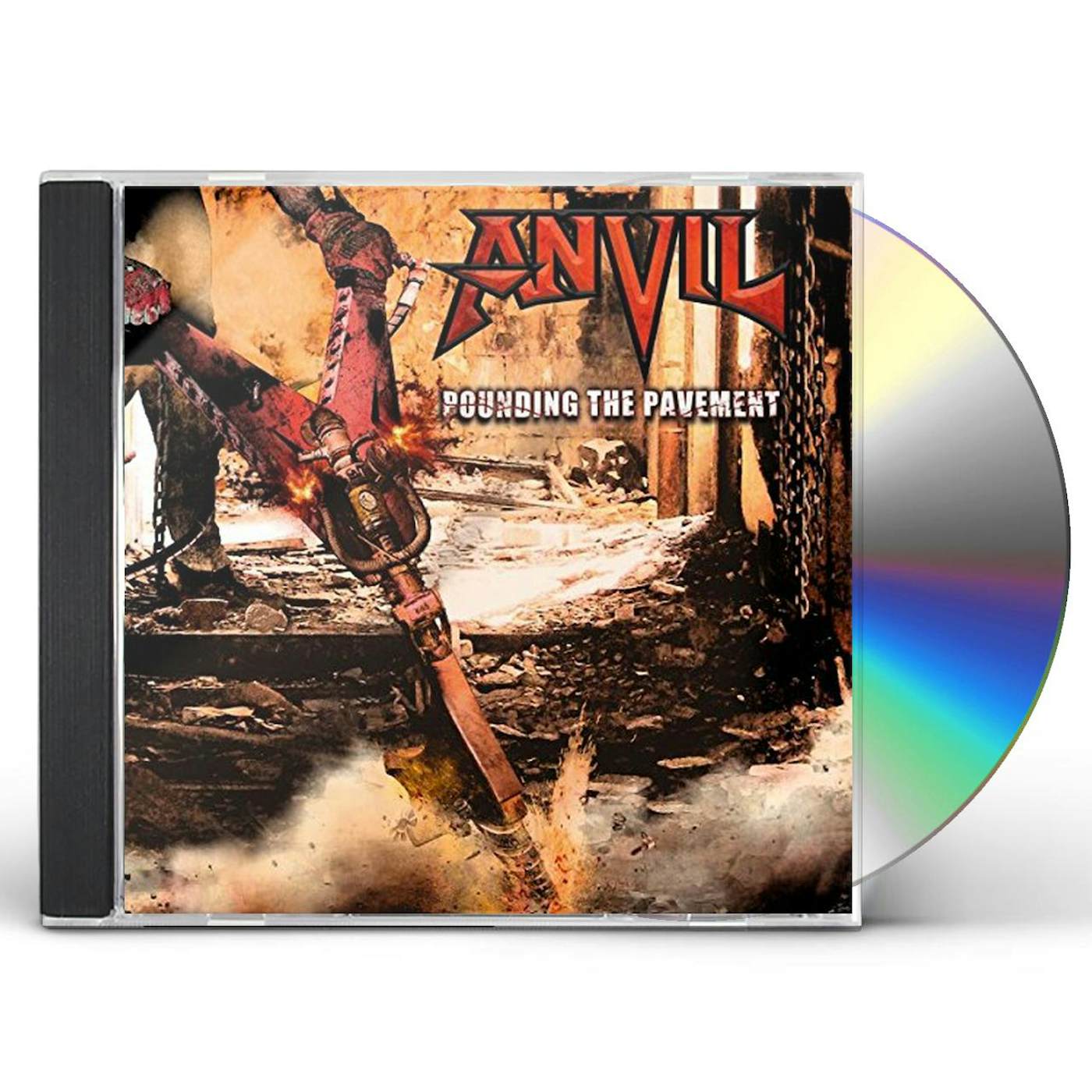 Anvil POUNDING THE PAVEMENT CD