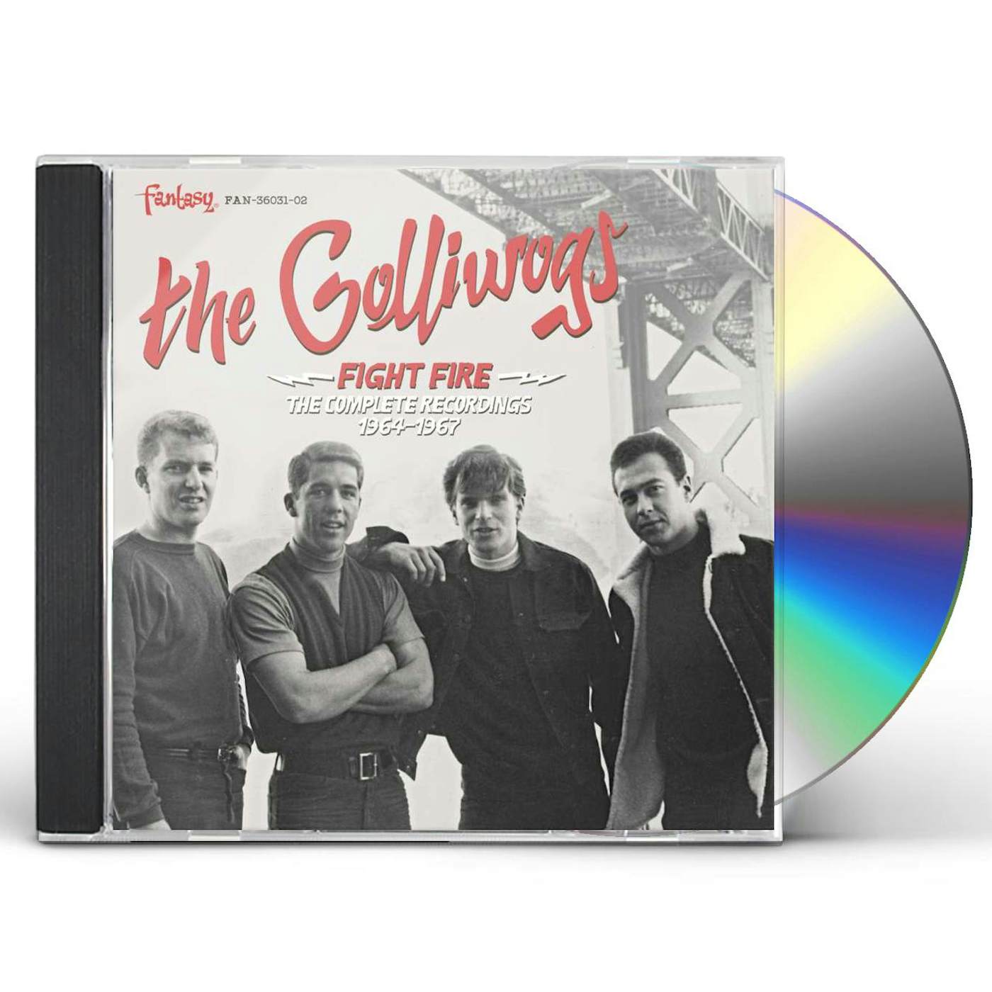 The Golliwogs FIGHT FIRE: THE COMPLETE RECORDINGS 1964-1967 CD