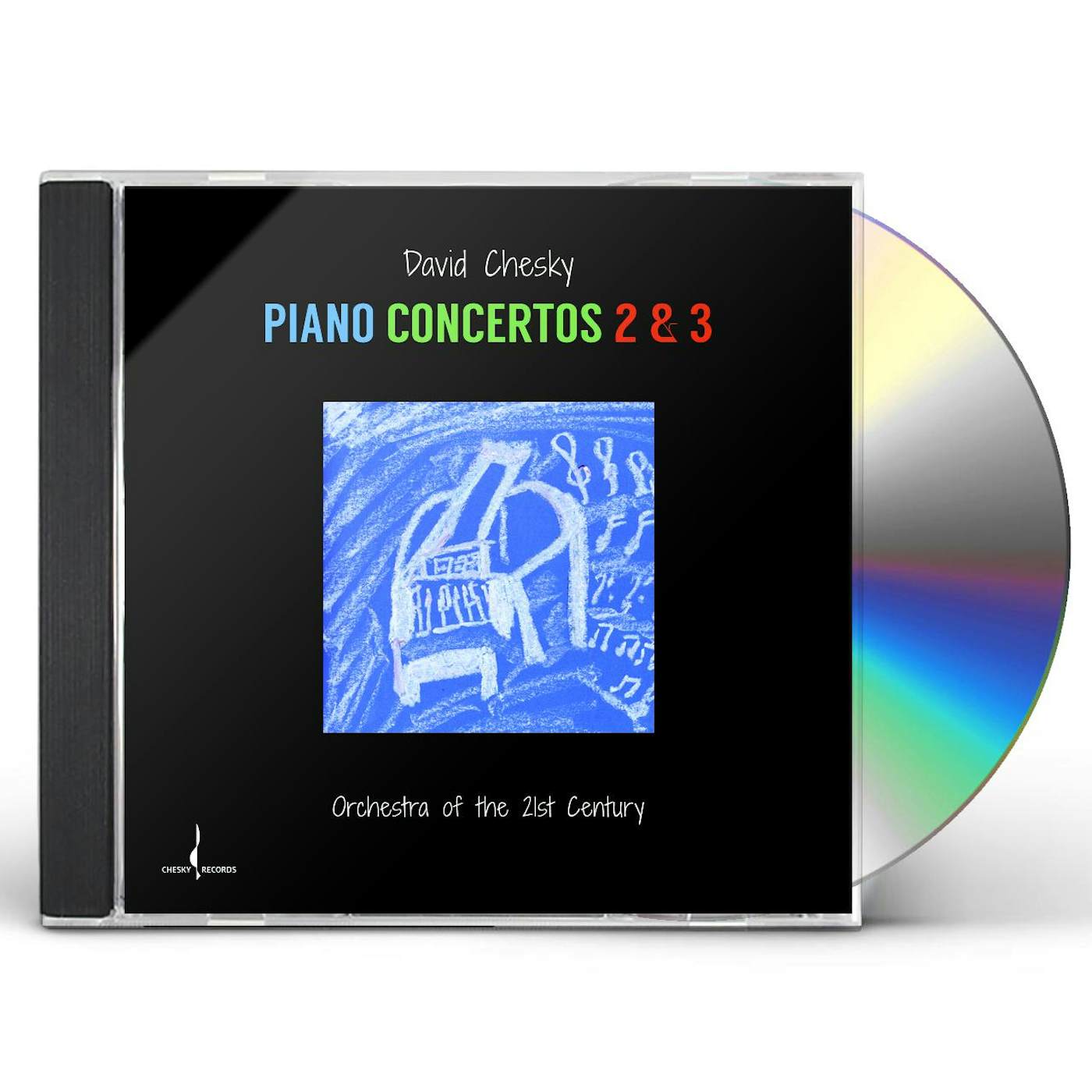 David Chesky PIANO CONCERTOS 2 & 3 CD