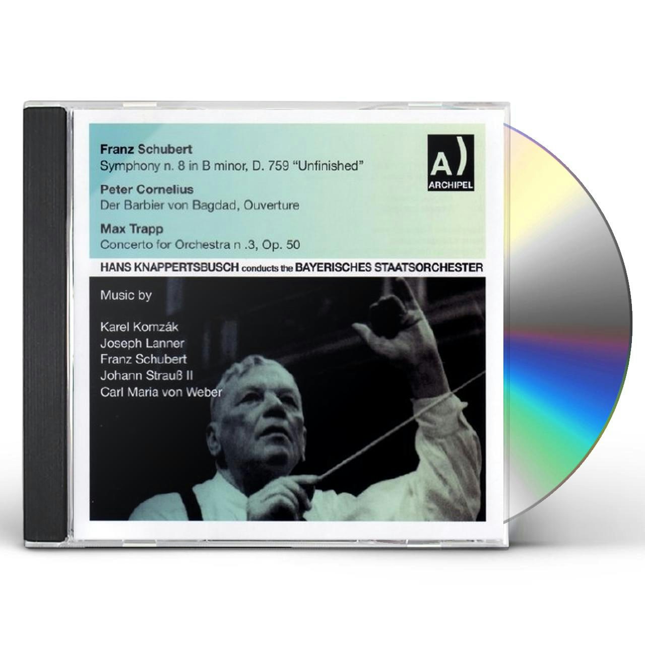 Schubert HANS KNAPPERTSBUSCH CONDUCTS CD