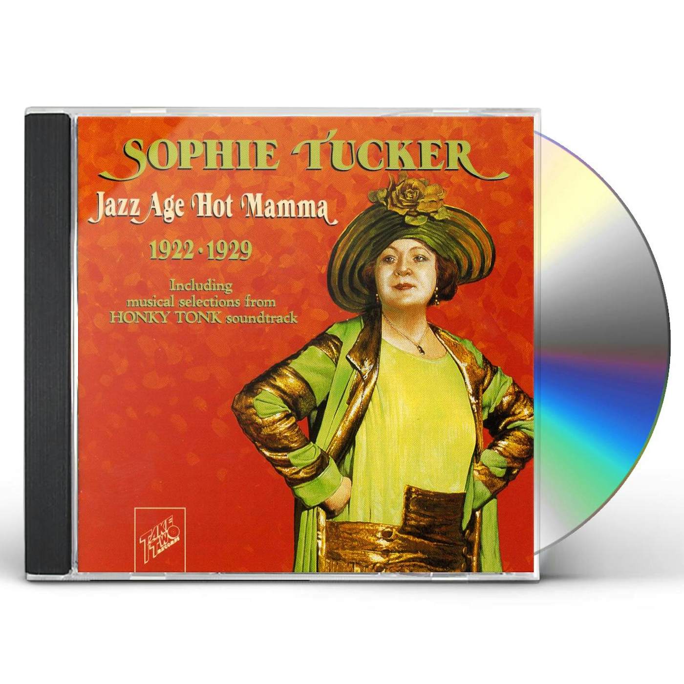 Sophie Tucker JAZZ AGE HOT MAMMA 1922-1929 CD