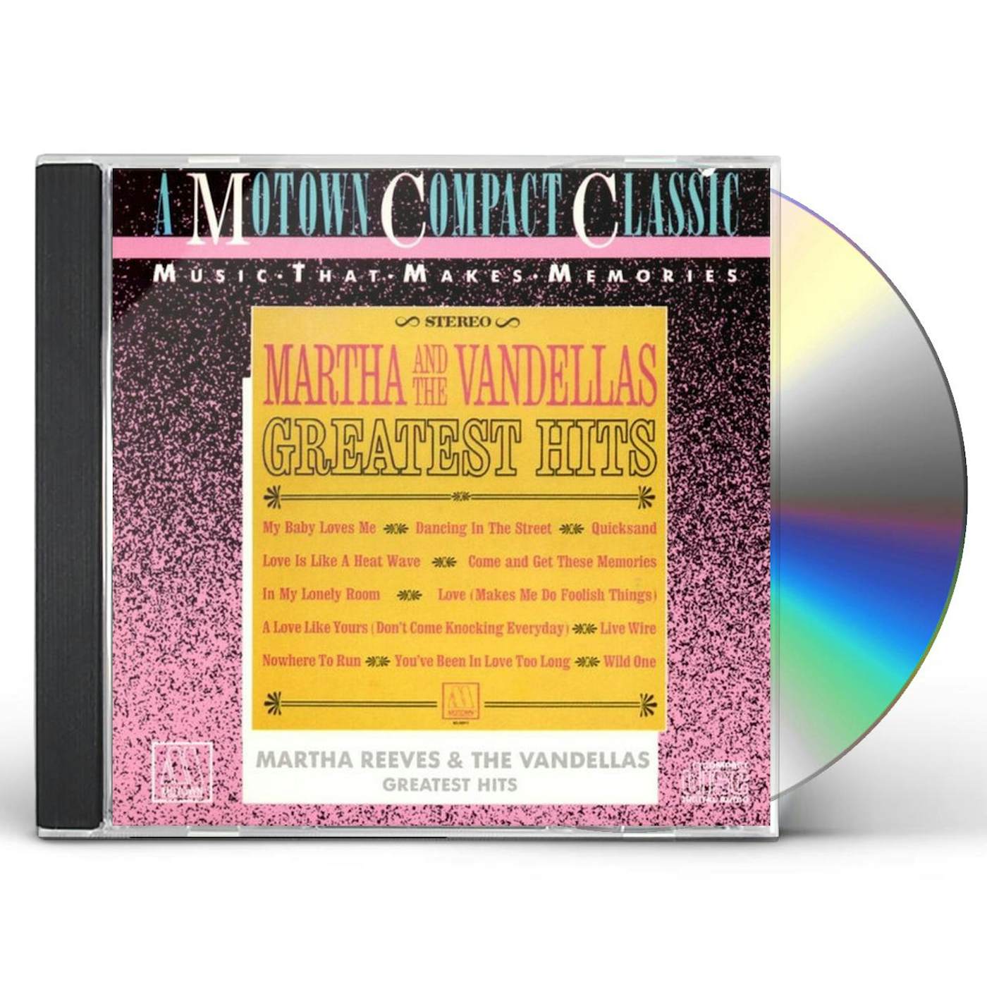Martha & The Vandellas  GREATEST HITS CD