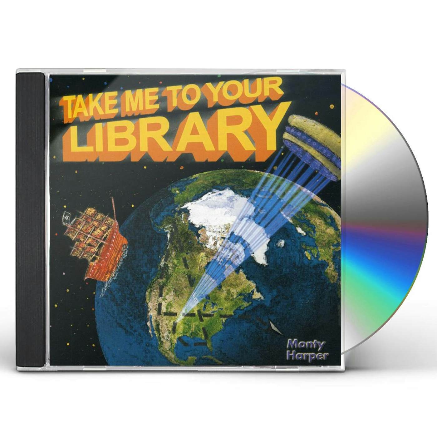 Monty Harper TAKE ME TO YOUR LIBRARY CD