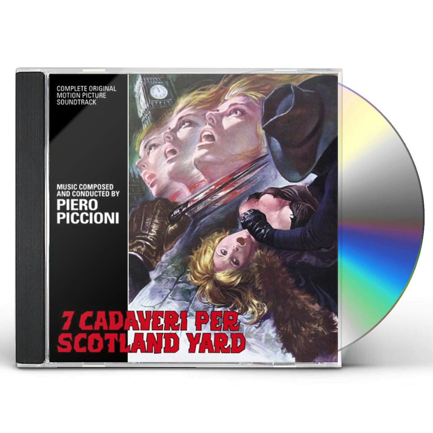 Piero Piccioni SEVEN MURDERS FOR SCOTLAND YARD / Original Soundtrack CD