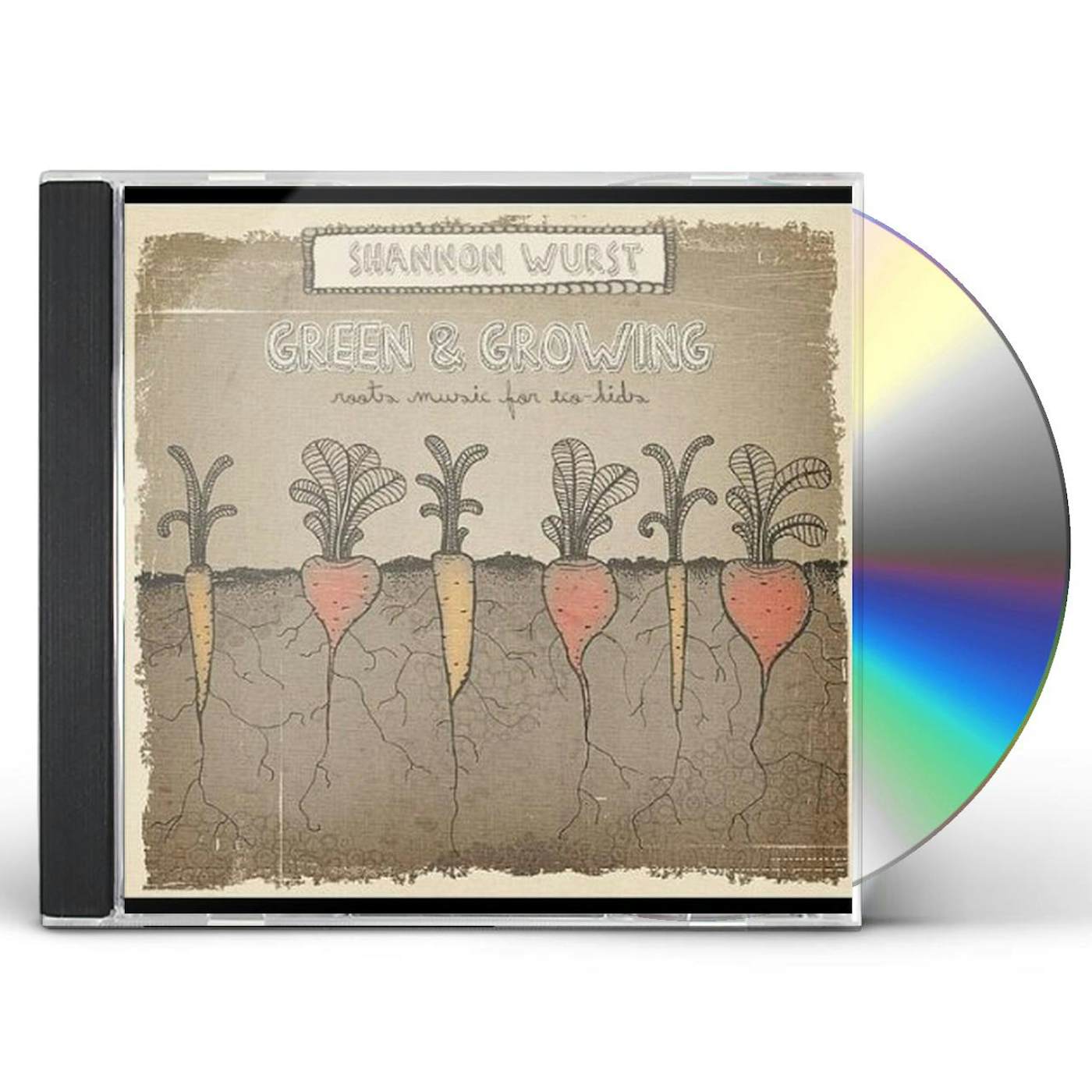 Shannon Wurst GREEN & GROWING: ROOTS MUSIC FOR ECO-KIDS CD