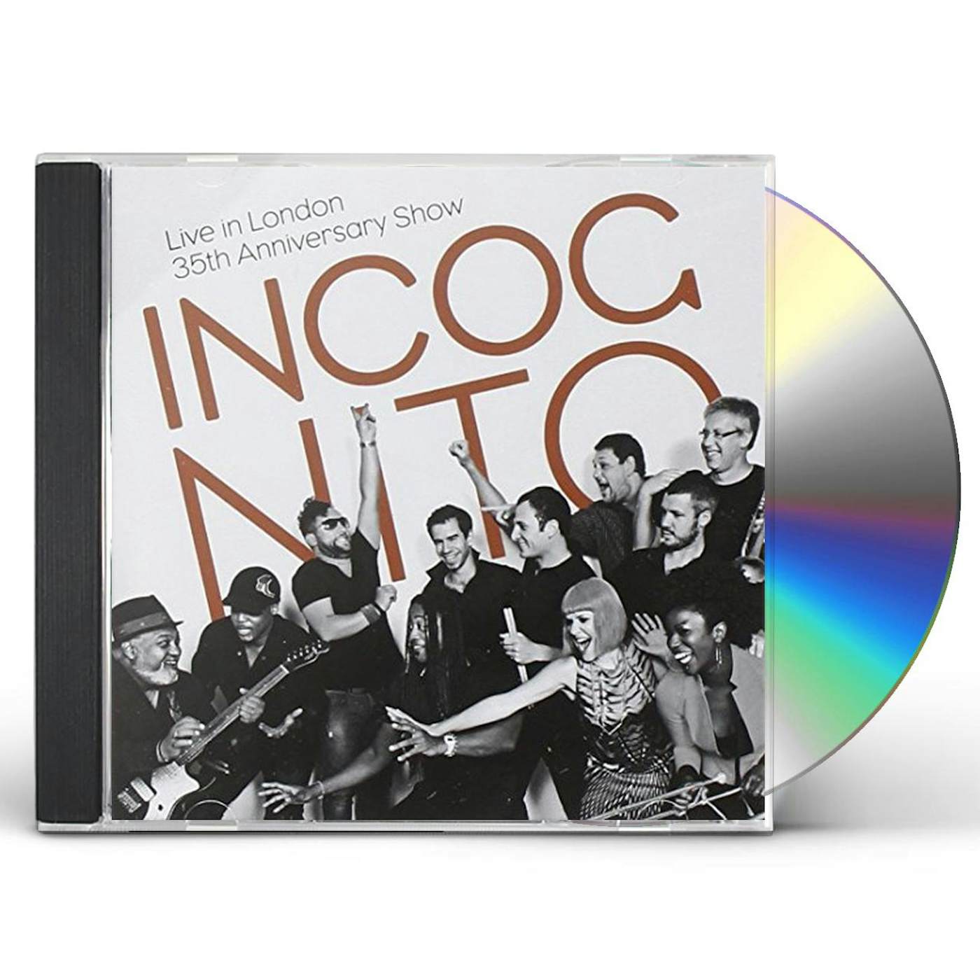 Incognito LIVE IN LONDON - 35TH ANNIVERSARY SHOW CD