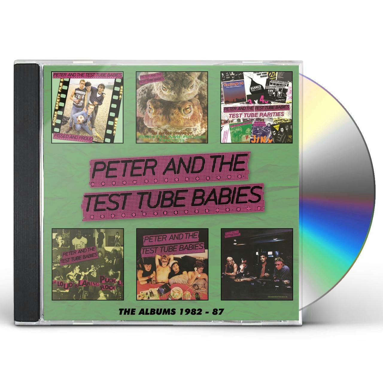 Peter And The Test Tube Babies ALBUMS 1982-1987 CD