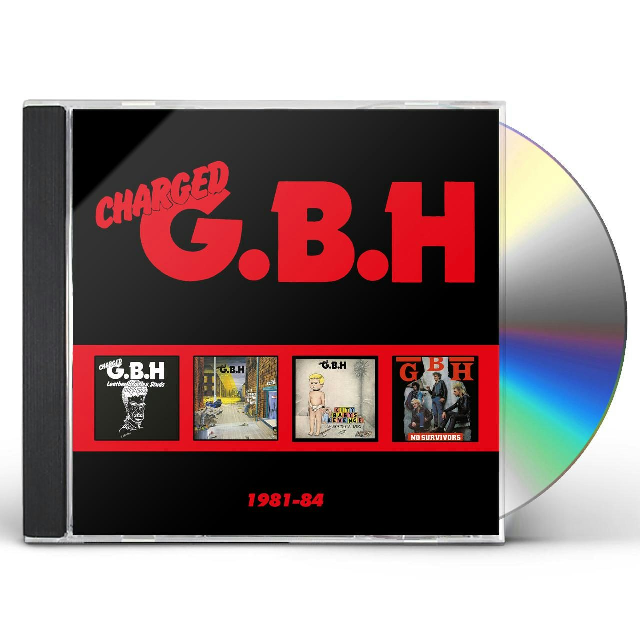 Charged GBH Store: Official Merch & Vinyl