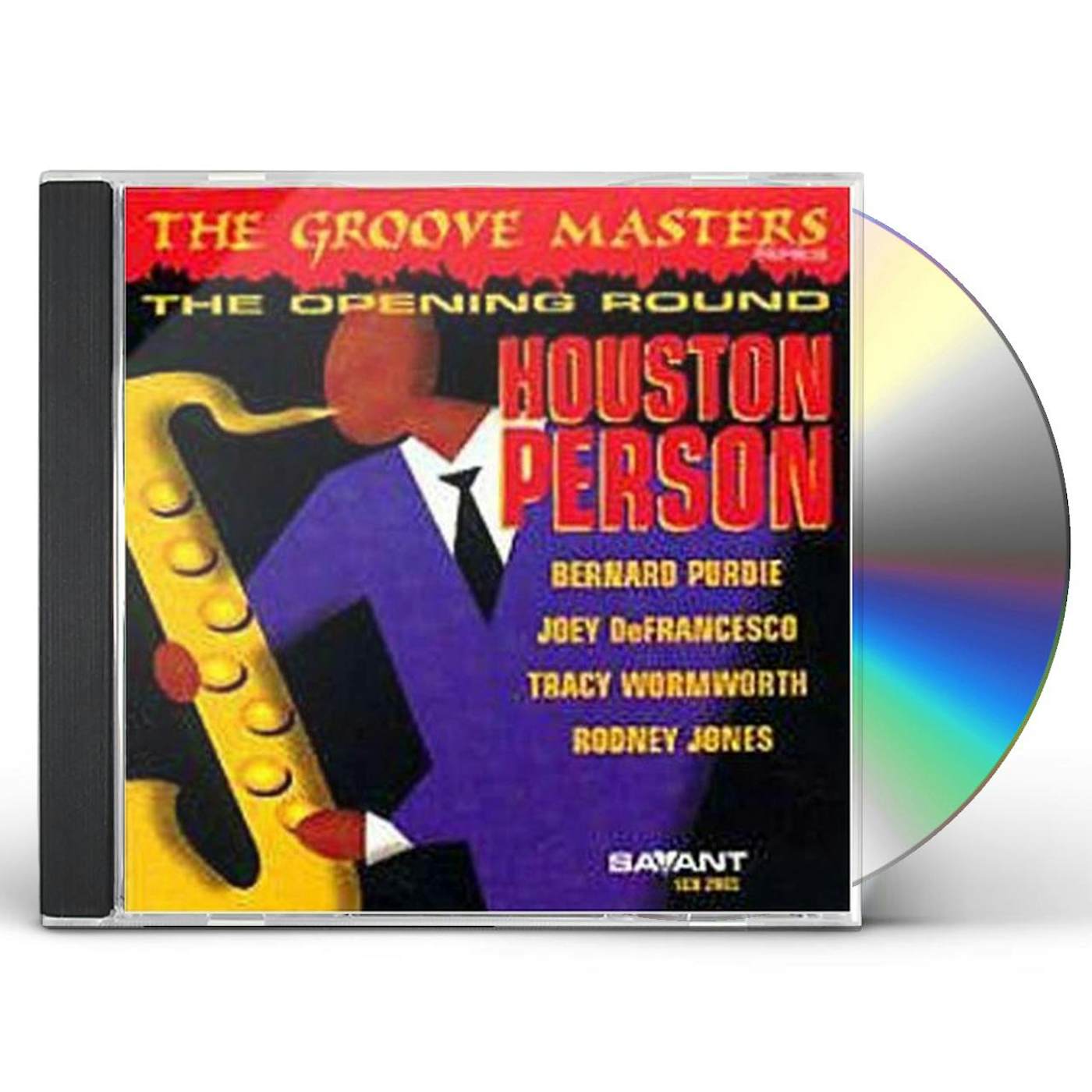 Houston Person OPENING ROUND: GROOVE MASTERS SERIES 1 CD