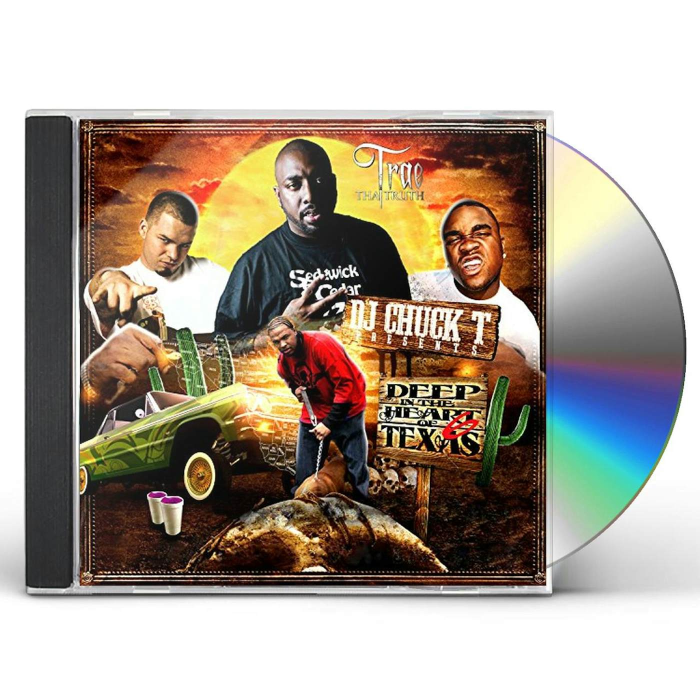 Trae tha Truth & The Worlds Freshest DEEP IN THE HEART OF TEXAS 6 CD