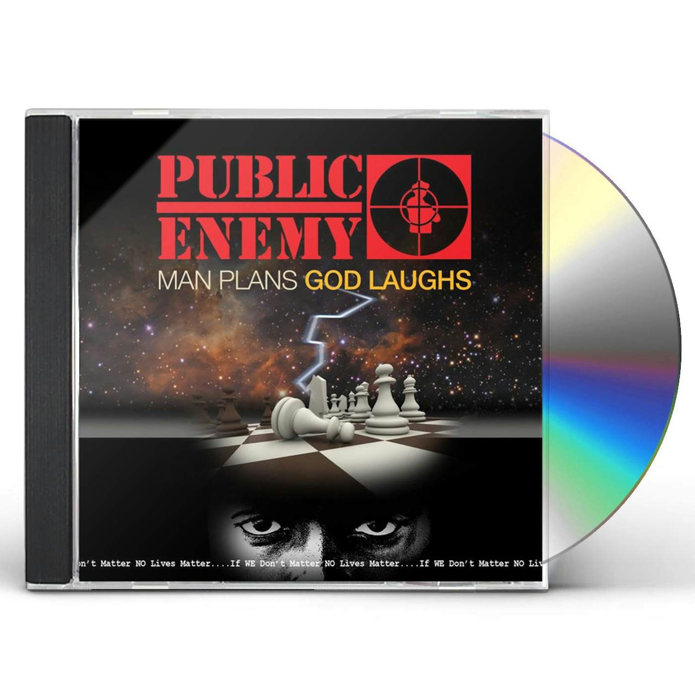 Public Enemy MAN PLANS GOD LAUGHS CD