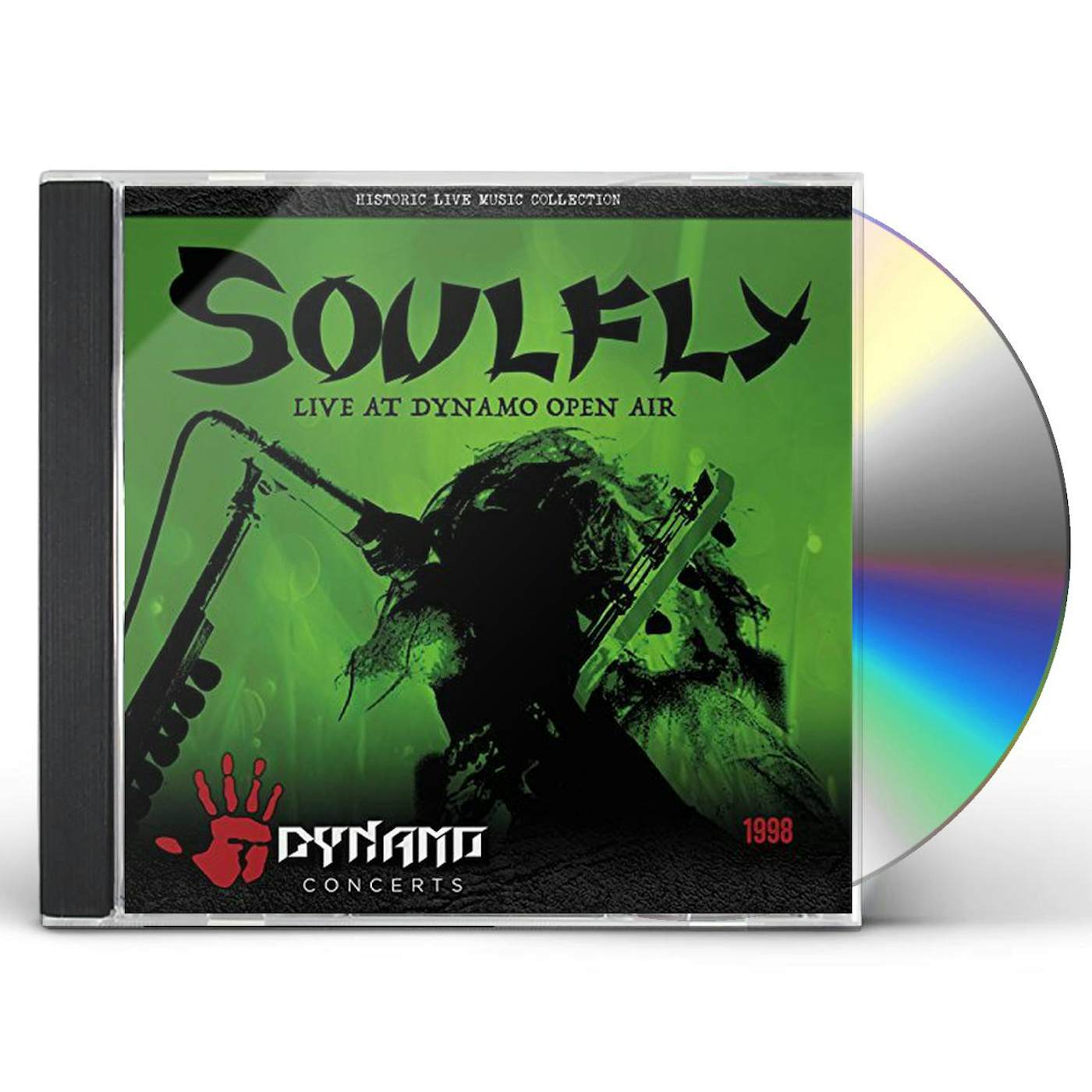 Soulfly LIVE AT DYNAMO OPEN AIR 1998 CD