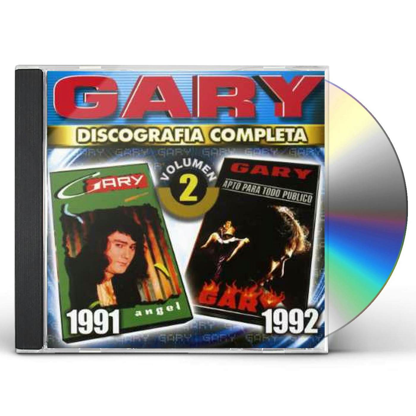 GARY DISCOGRAFIA COMPLETA 2 CD